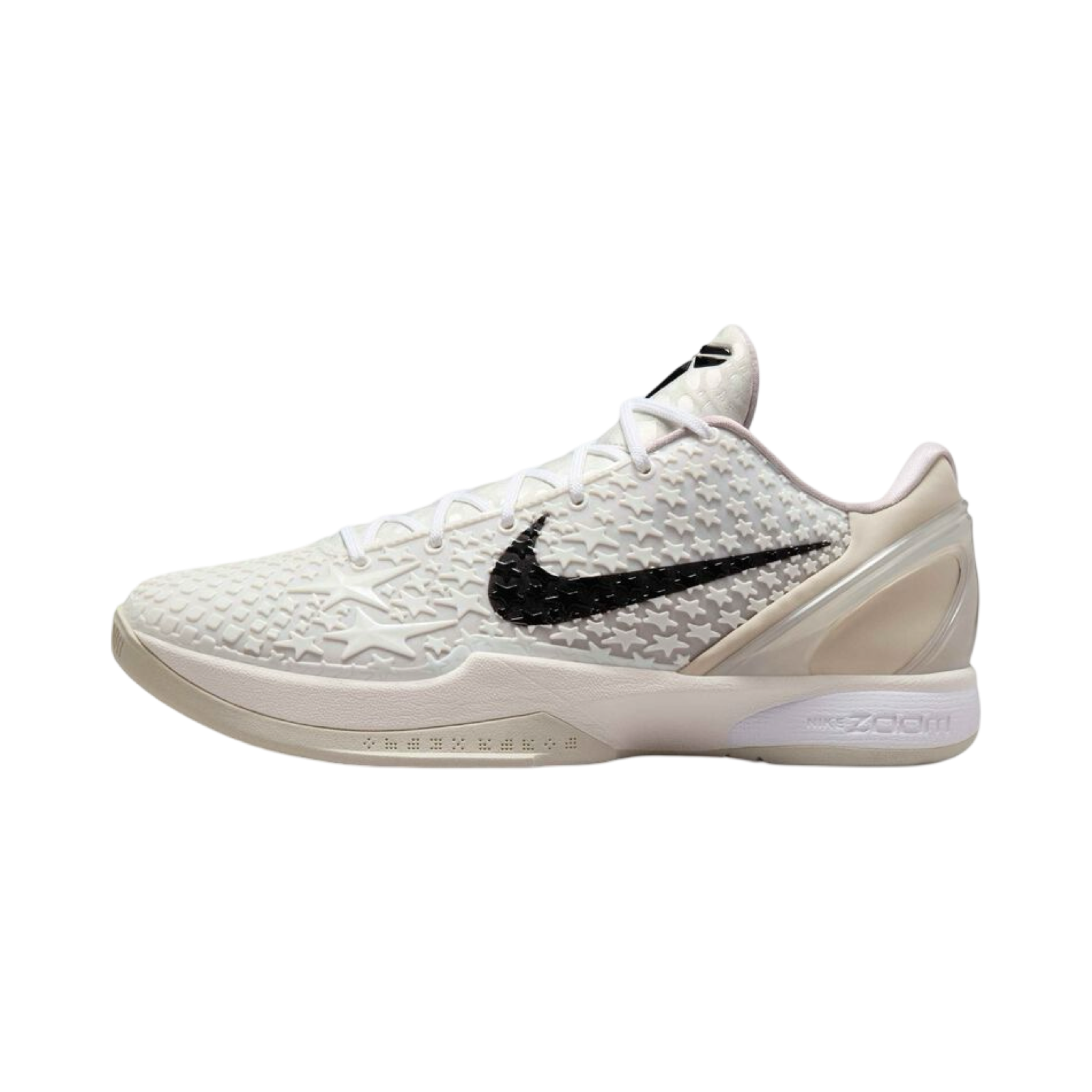 Nike Kobe 6 GS All Star Basketball Shoes - Sail/Black/Light Bone - Youth Size for Court Performance & Street Style