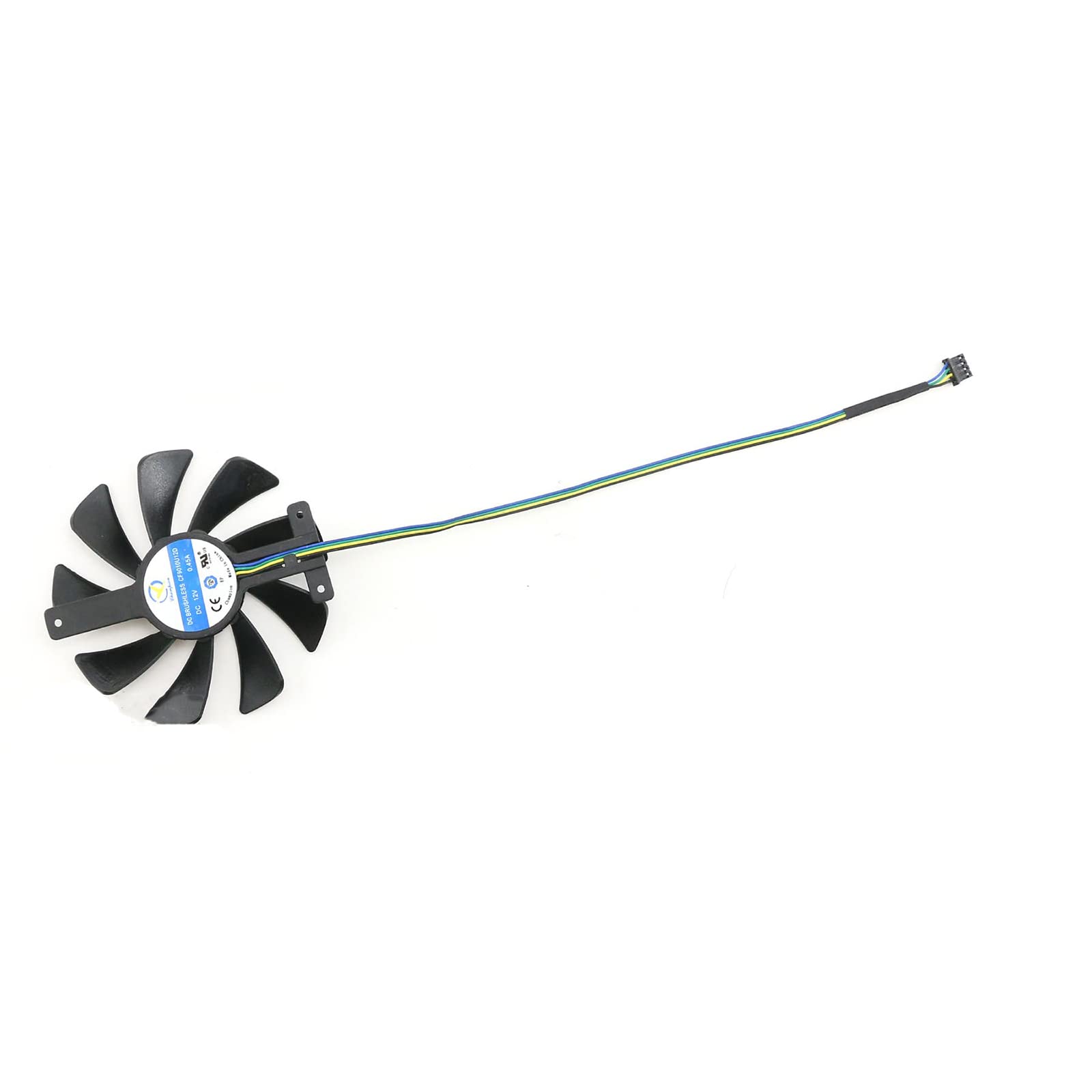 Replacement CF9015H12S Cooling Fan for INNO3D RTX 2080Ti 2080 2070 SUPER Twin X2 - Graphics Card Fan Repair Part (Left Side) - Perfect for PC Gaming & Video Editing Workstations