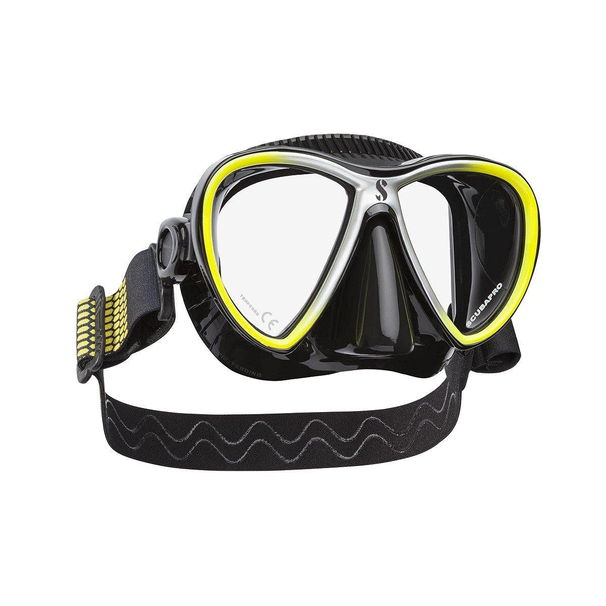 SCUBAPRO Synergy Twin Dive Mask - Premium Scuba Diving Mask for Comfort & Visibility | Perfect for Underwater Exploration, Snorkeling & Spearfishing