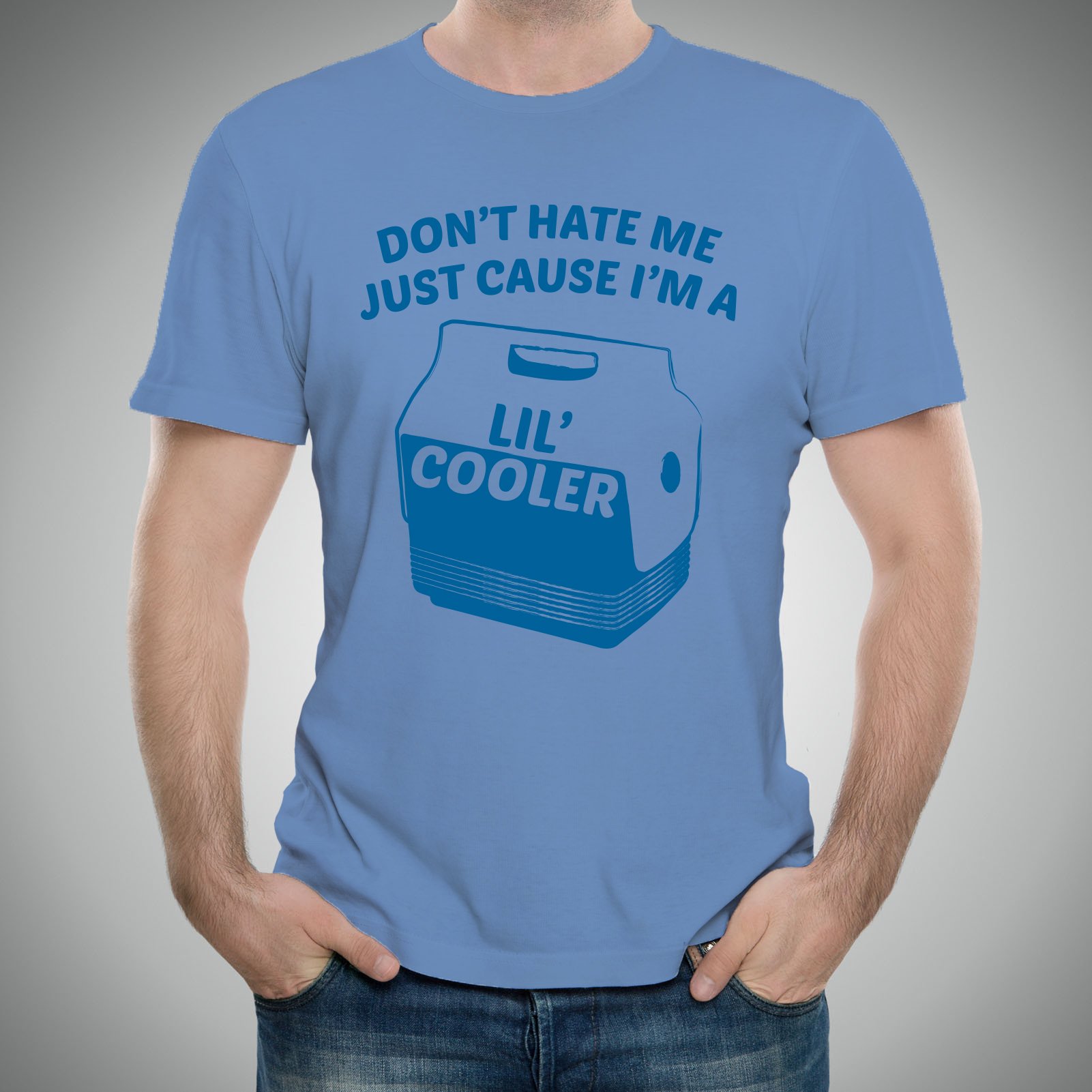 Funny Pun T-Shirt 'Don't Be Mad I'm a Lil Cooler' - Humorous Novelty Graphic Tee for Men & Women - Perfect for Casual Wear, Gifts, and Parties