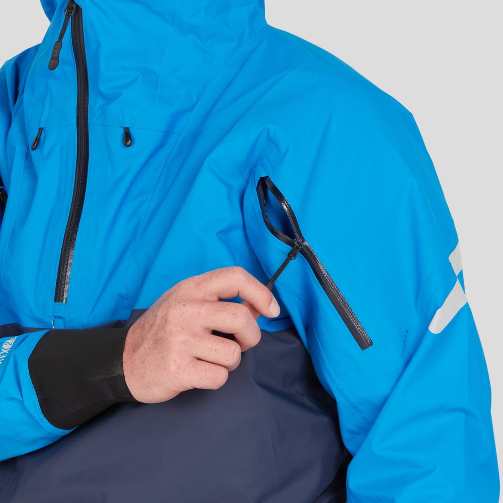 NRS Riptide Men's Waterproof Paddling Jacket for Kayaking & Canoeing | Lightweight & Breathable Rain Jacket | Ideal for Outdoor Water Sports & Fishing