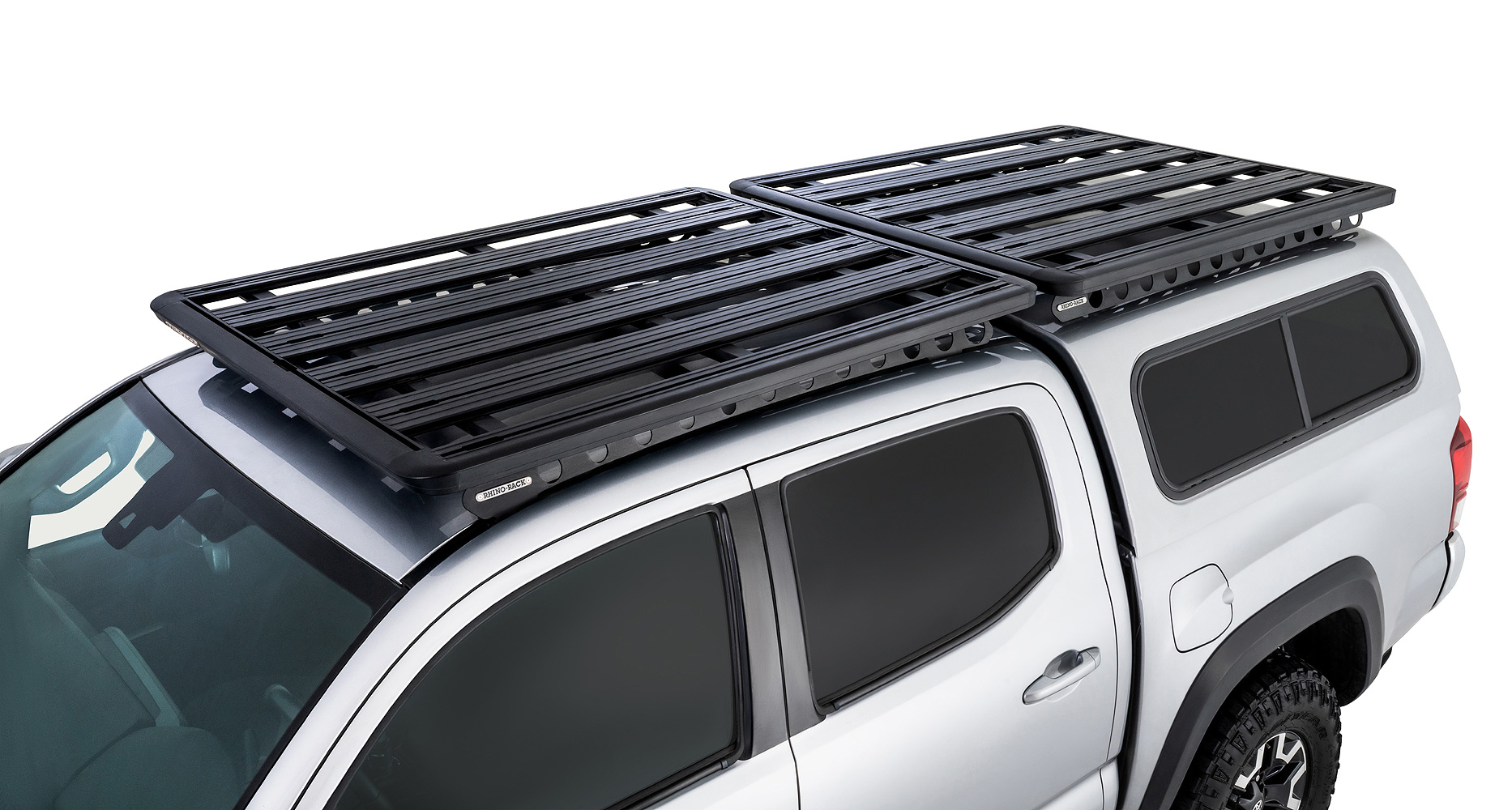 Pioneer Platform with Backbone | TOYOTA Tacoma 3rd Gen 4-Door Pickup Double Cab 2016-2023 | Off-Road Accessories & Truck Modifications for Adventure & Work