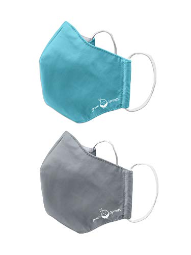 2 Pack Aqua Grey