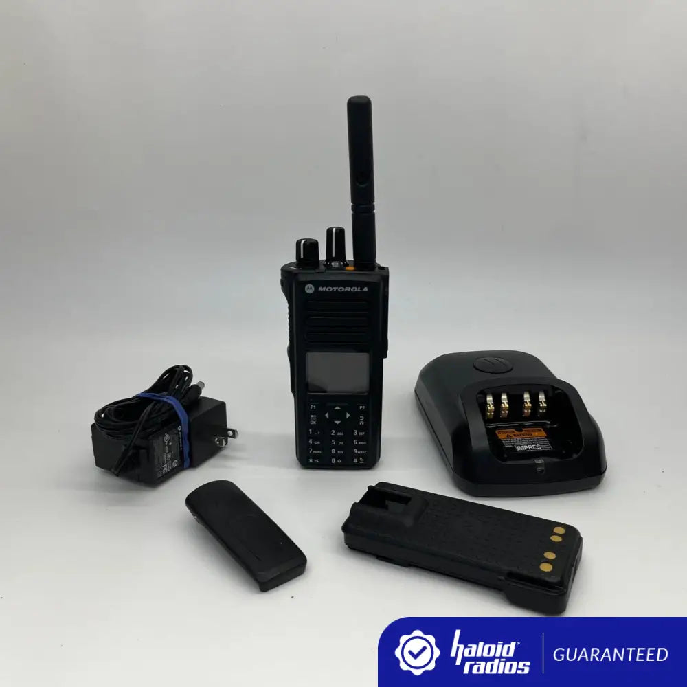 Motorola XPR7550 VHF Two-Way Portable Radio - Long Range Communication for Outdoor, Construction & Emergency Use