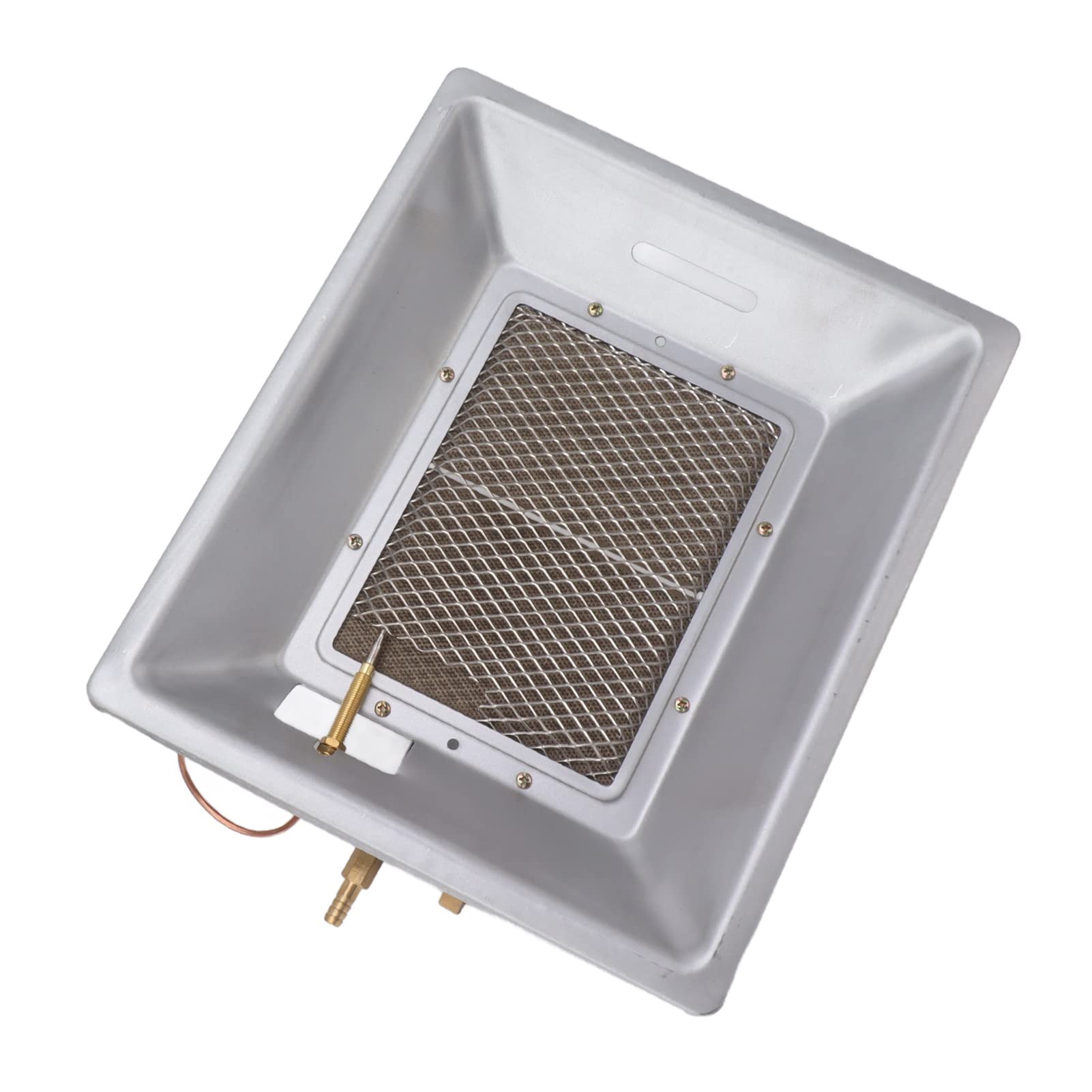 Honio Manual Gas Catalytic Heater - Aluminized Steel Poultry Brooder for Chicken Coops & Incubators | Infrared Heating for Winter Warmth & Chick Rearing | Perfect for Backyard Farms & Small Livestock Operations
