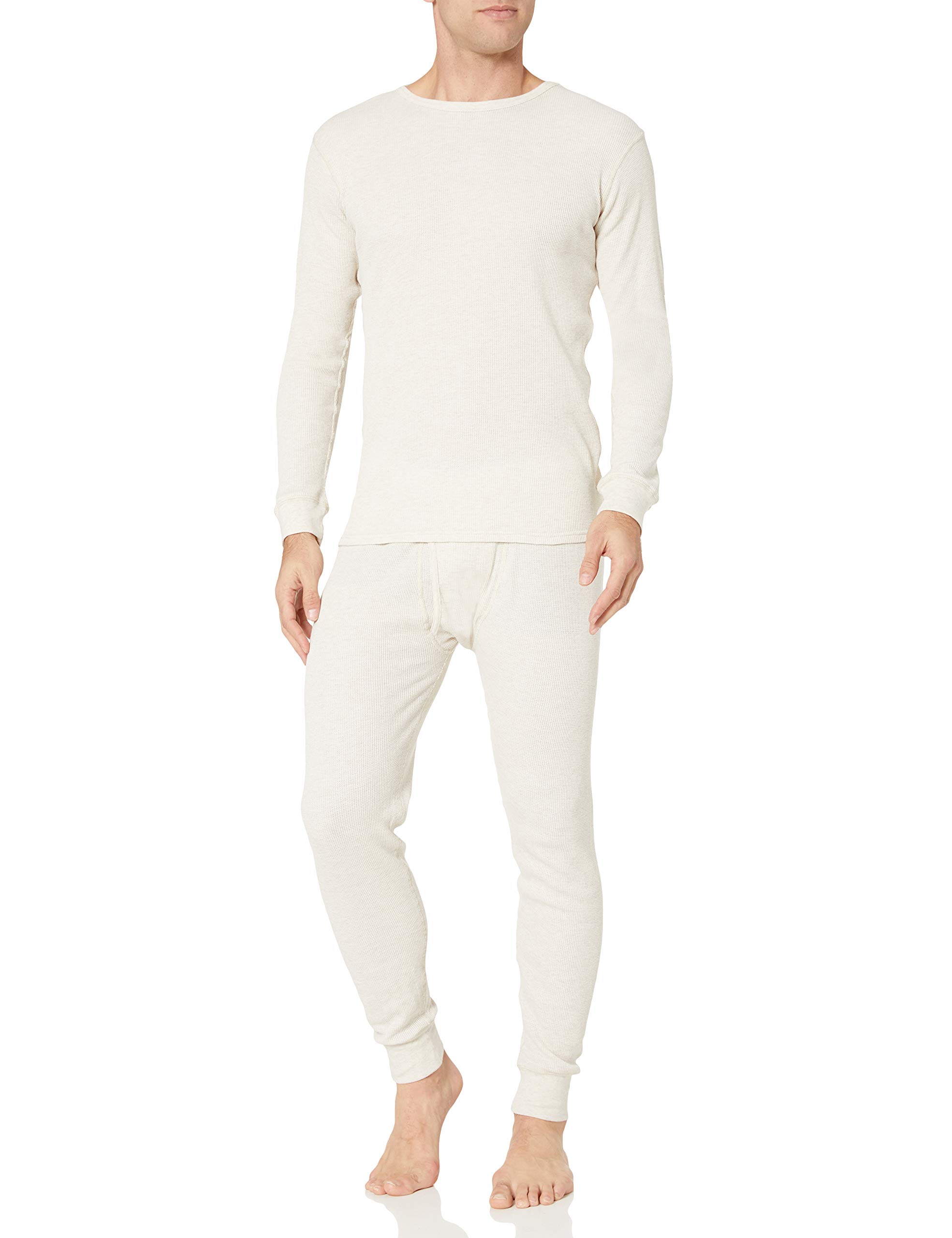 Amazon Essentials Men's Thermal Long Johns Underwear Set - Warm Base Layer for Winter, Cold Weather & Outdoor Activities