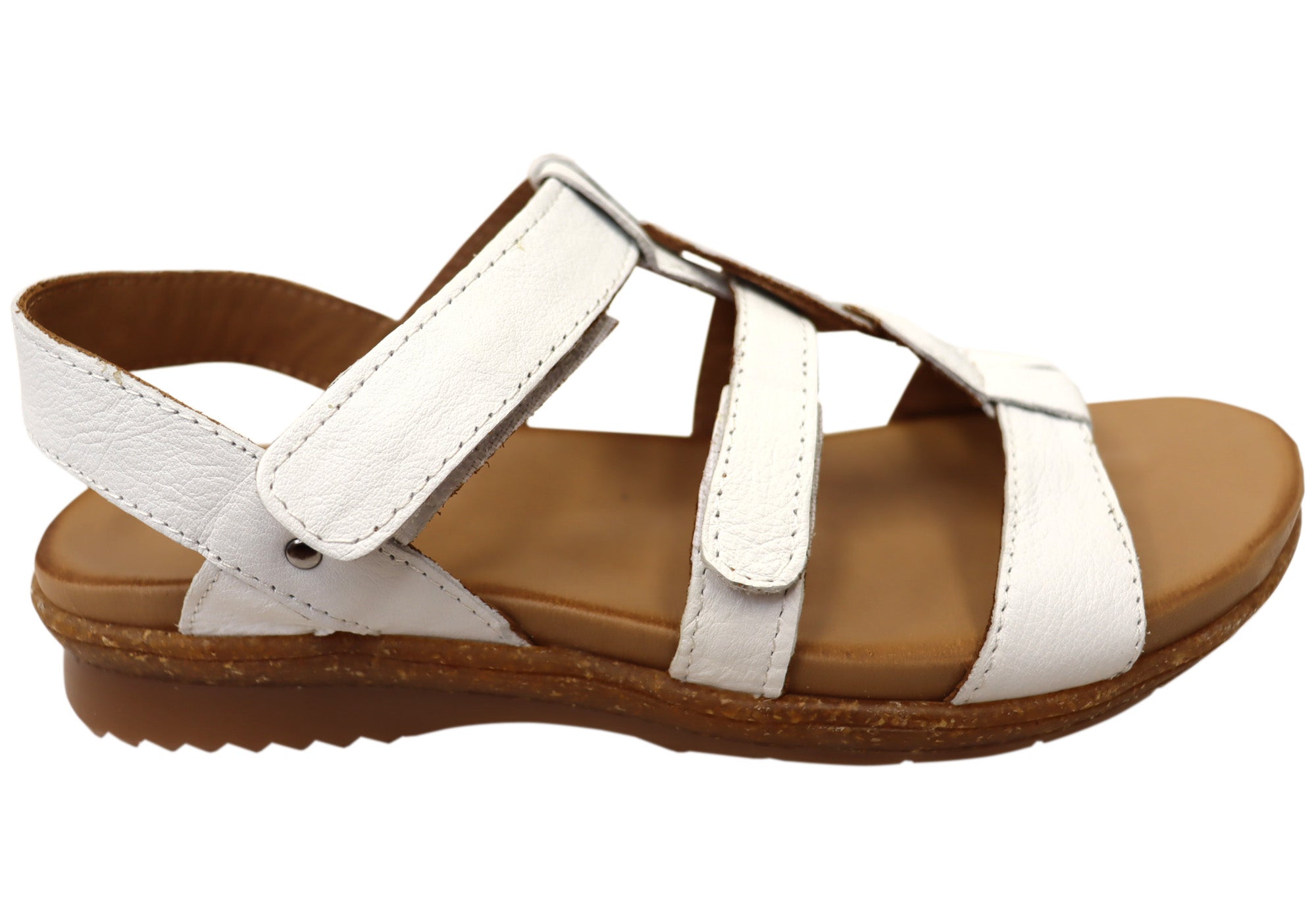 Orizonte Mosman Women's Comfortable European Leather Sandals - Stylish Summer Walking Shoes for Beach, Vacation & Casual Outings