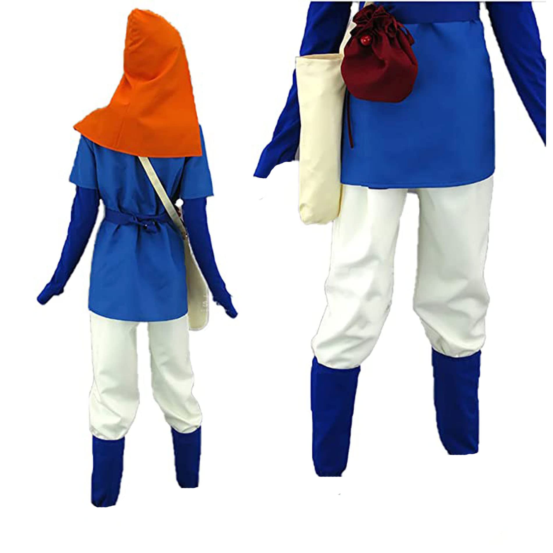 Anime Prince Ashitaka Cosplay Costume for Men - Official Studio Ghibli Inspired Outfit - Perfect for Halloween, Cosplay Events & Anime Conventions
