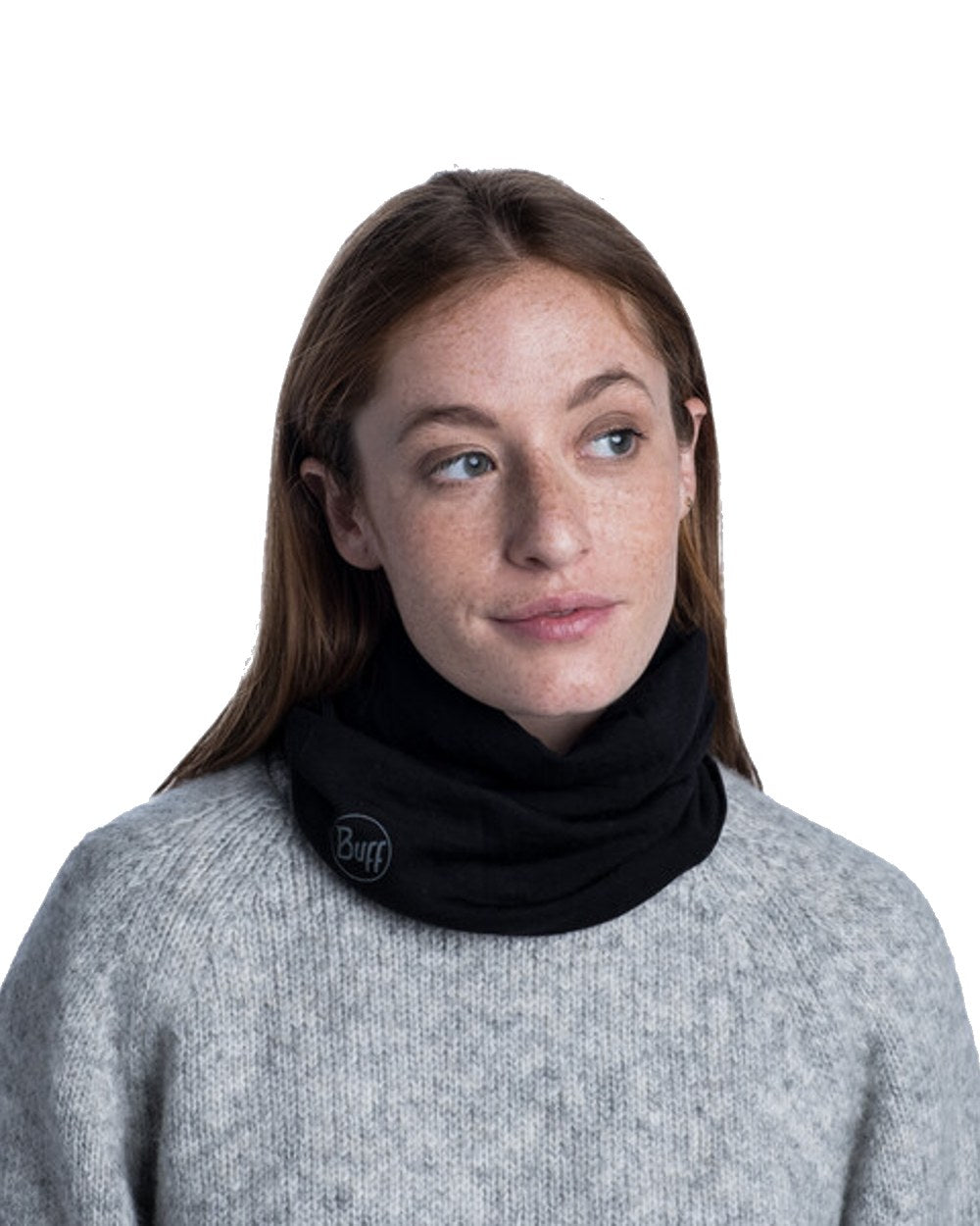 Premium Buff Merino Wool Midweight Neck Gaiter - Warm & Breathable for Outdoor Activities, Hiking, Skiing, and Winter Sports