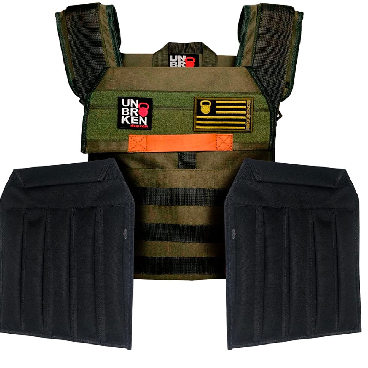 Adjustable Weighted Vest with Sand Plates for Strength Training - CrossFit, Running & Endurance Workouts - Men & Women Fitness Gear - Includes 2 Patches - Perfect for Home Gym, Outdoor Training & Weight Loss