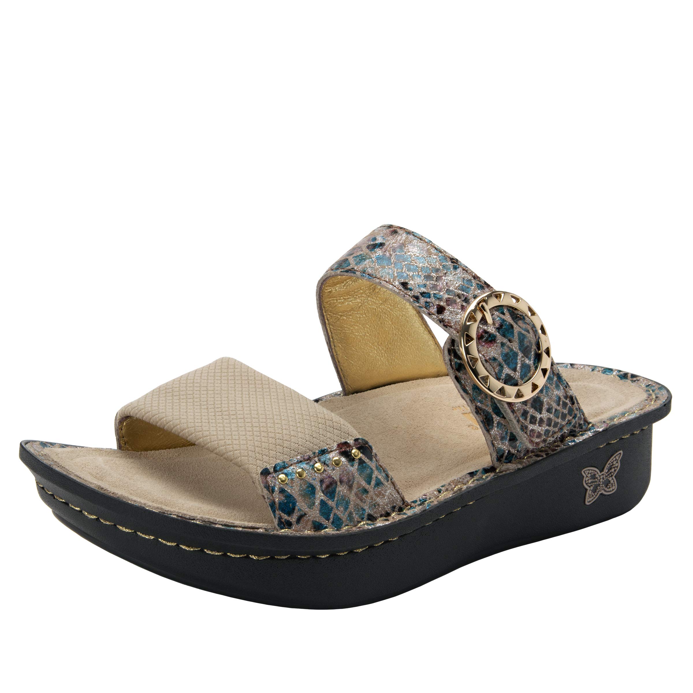 Alegria Keara Women's Comfort Sandals - Lightweight & Supportive Footwear for Walking, Travel & Everyday Wear