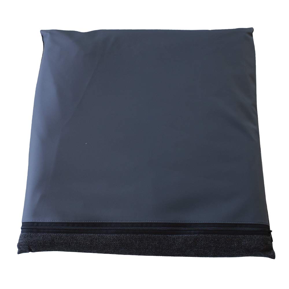 Liquid Gel Square Anti-Decubitus Cushion for Pressure Relief - Perfect for Wheelchair, Office Chair, and Bed Use