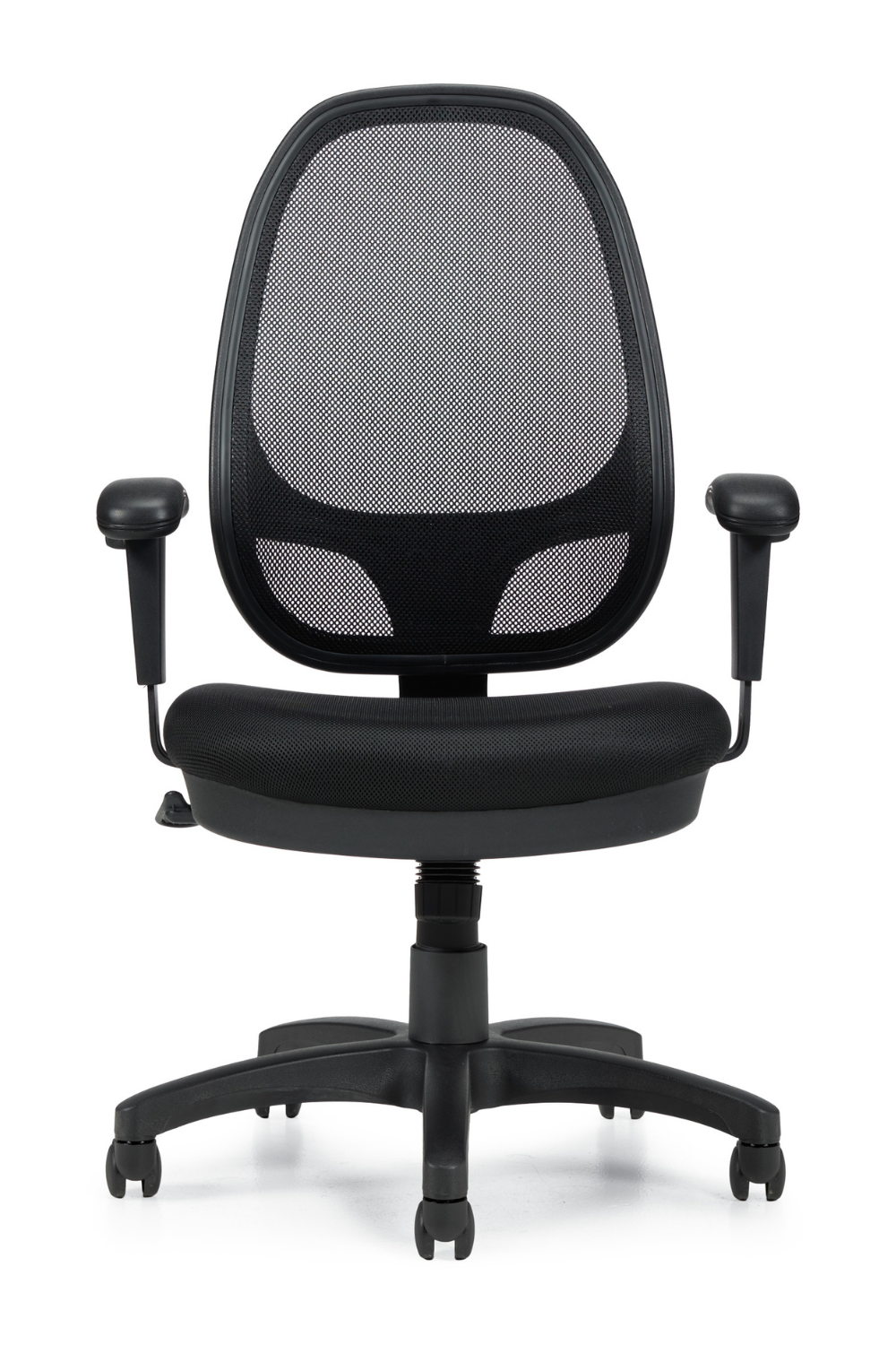 OTG11641B High Back Mesh Office Chair with Synchro Tilt Mechanism - Ergonomic Adjustable Executive Chair for Home & Office Workspaces
