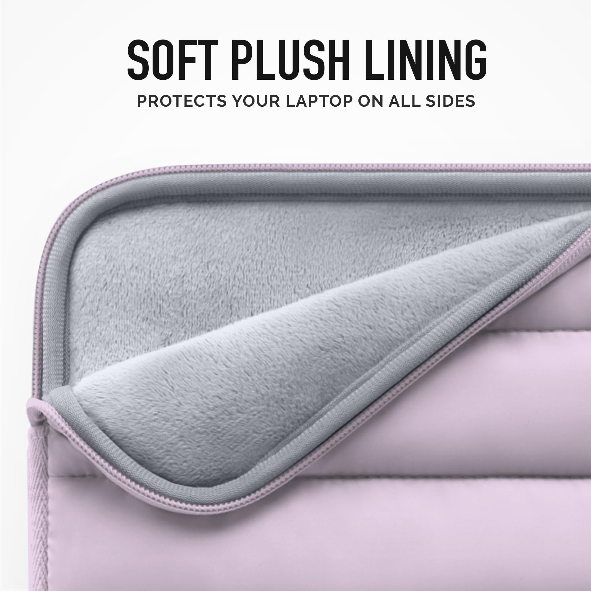 VANDEL Original Puffy Laptop Sleeve Case for 13-14 Inch Laptops - Protective Computer Bag Cover Compatible with MacBook Air/Pro 13/14, iPad Pro 12.9, HP, Dell, ASUS - Perfect for Work, School & Travel