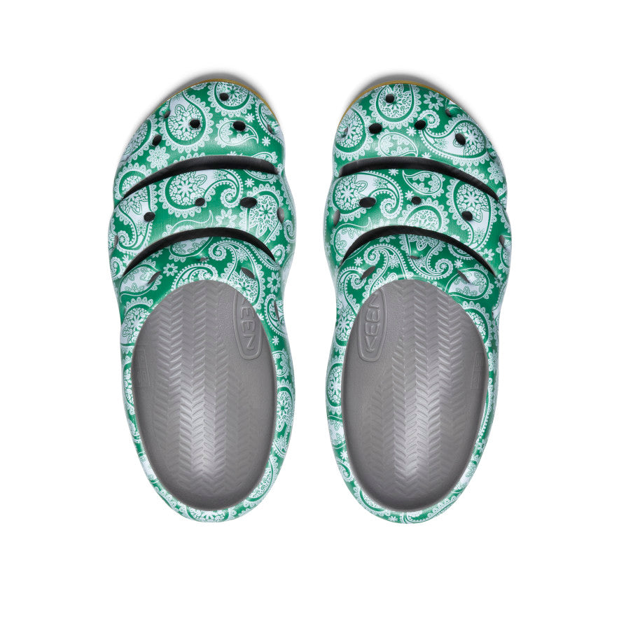 Men's Yogui Arts Clog x T.H.C. | The Town Paisley Slip-On Shoes - Comfortable & Stylish Casual Footwear for Men | Perfect for Home, Garden, and Outdoor Activities