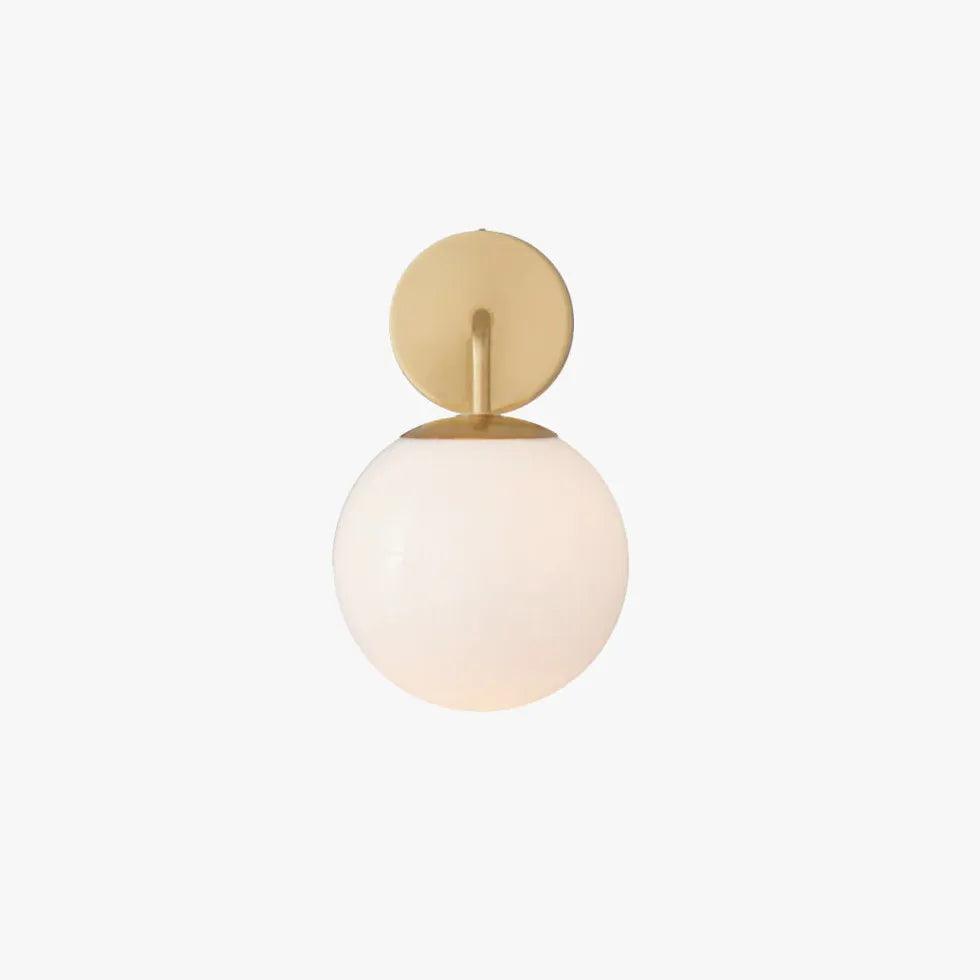 Modern Round Glass Ball Wall Lights - Elegant Home & Office Lighting for Living Room, Bedroom, Hallway Decor