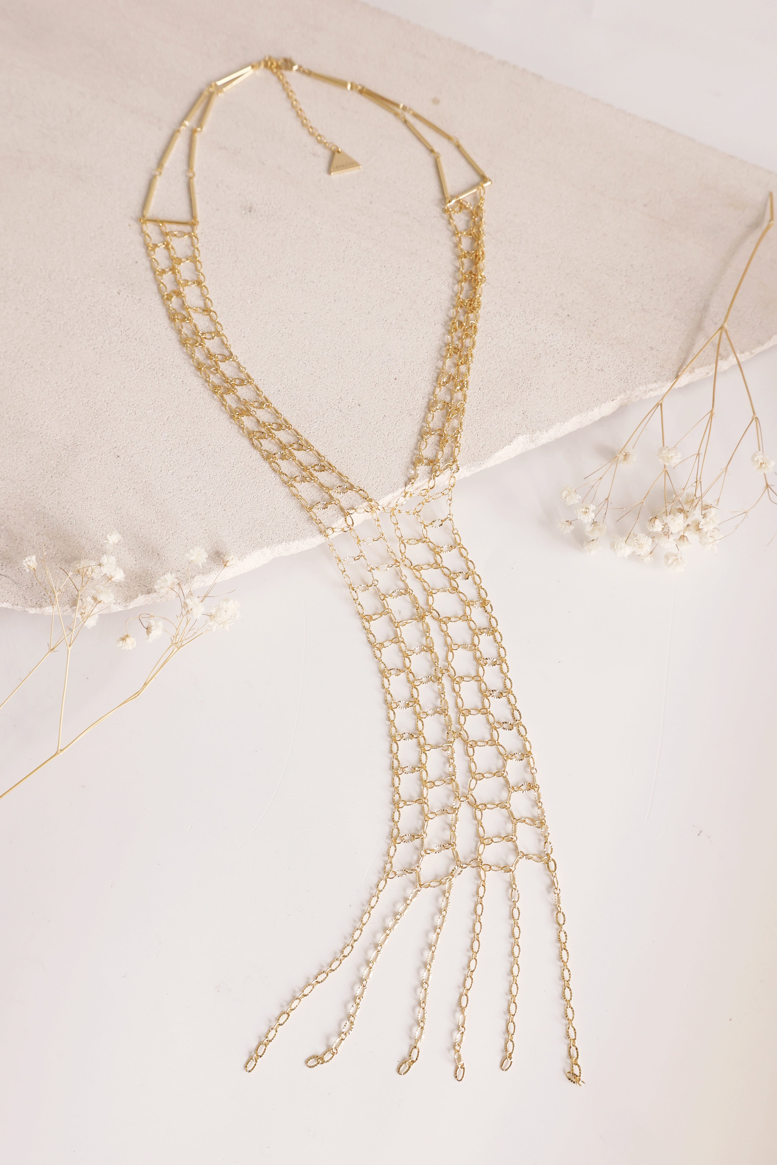 Elegant Beaded Prelayered Delicate Sunburst Necklace in Blush Pink - Perfect for Weddings, Parties & Everyday Wear