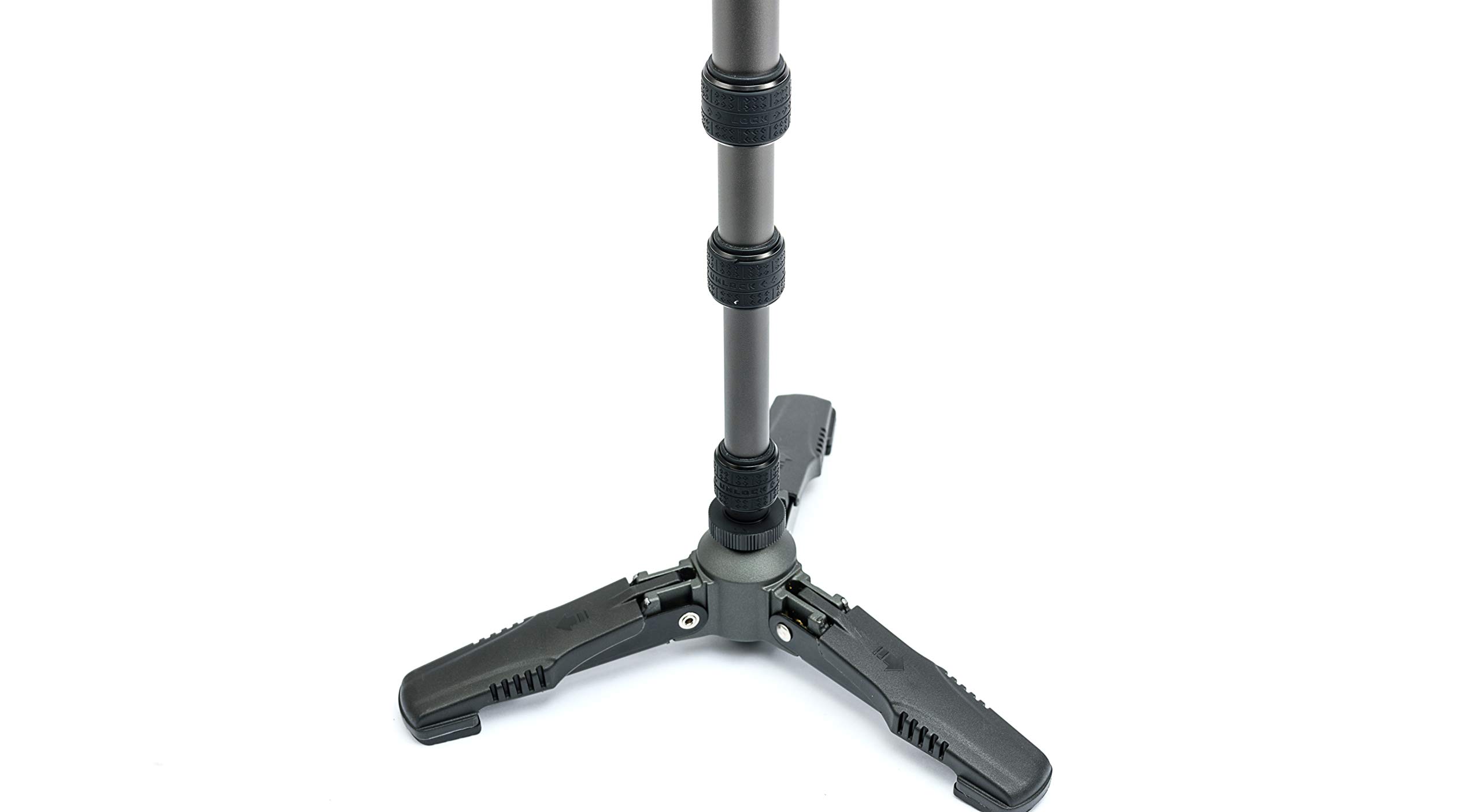 Vanguard VEO 2 CM-234TU Carbon Fiber Tripod Shooting Stick with Adjustable Ball Joint & Rotating U-Shaped Yoke - Perfect for Hunting, Wildlife Photography, and Outdoor Shooting Adventures