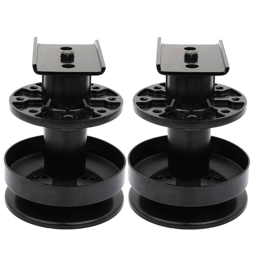 SCITOO 2-Pack Lawn Mower Spindle Assembly 285-213 Replacement for AYP, Sears, Craftsman, Husqvarna 101477, 101477X, 532101477, 101479X - Perfect for DIY Lawn Mower Repair and Maintenance