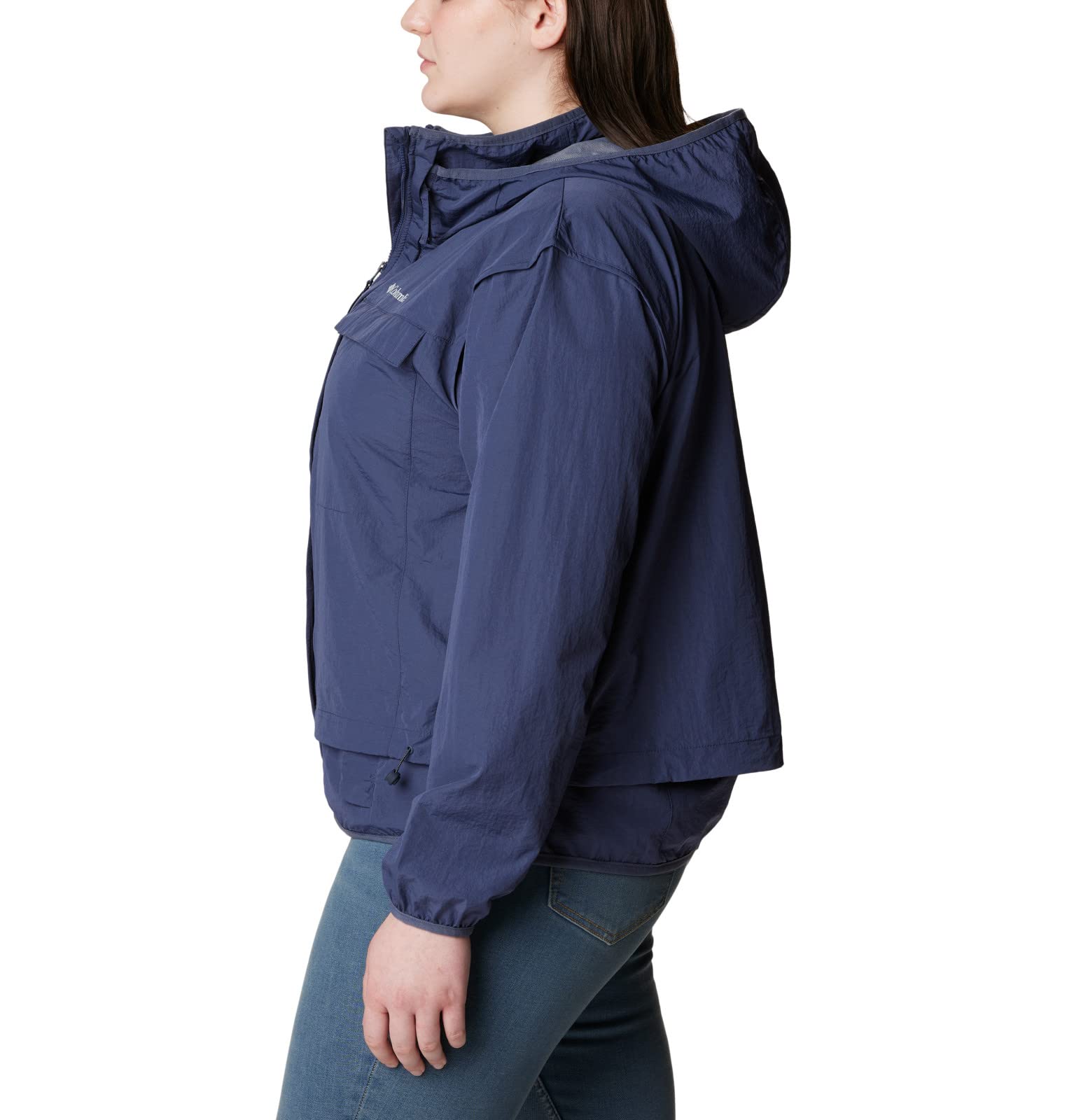 Columbia Women's Spring Canyon Wind Interchange Jacket - Lightweight Water-Resistant Windbreaker for Hiking, Travel & Outdoor Adventures