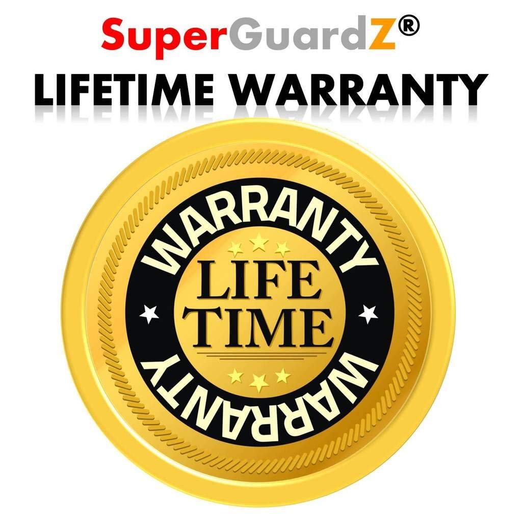 SuperGuardZ [8-Pack] Screen Protector for LG K40 / LG Solo LTE (L423DL) - Ultra Clear, Anti-Scratch, Anti-Bubble Tempered Glass - Lifetime Replacement - Perfect for Work, Gaming & Daily Protection