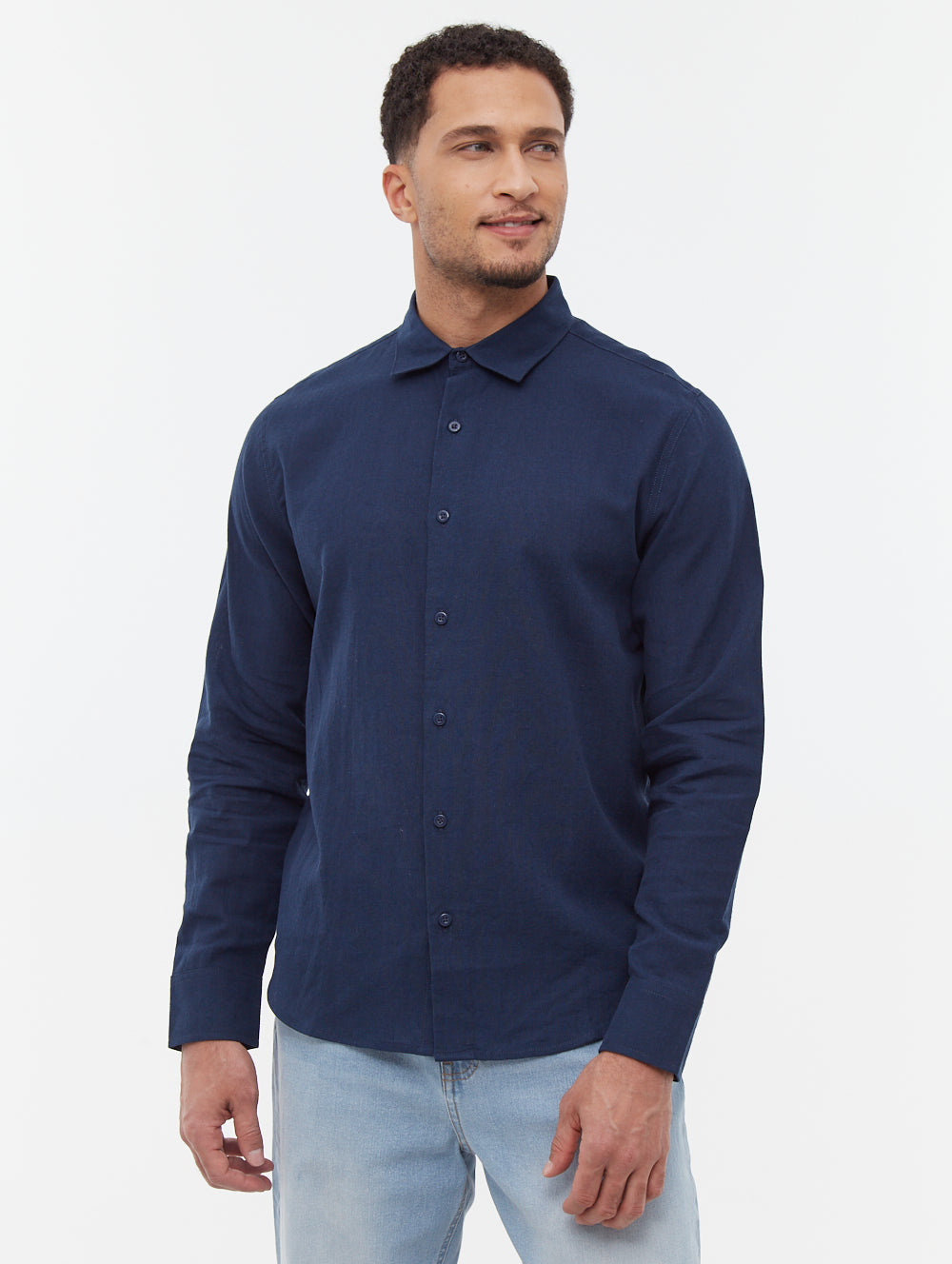 Ricksen Men's Long Sleeve Casual Shirt - Comfortable Button Down Dress Shirt for Office, Business & Everyday Wear
