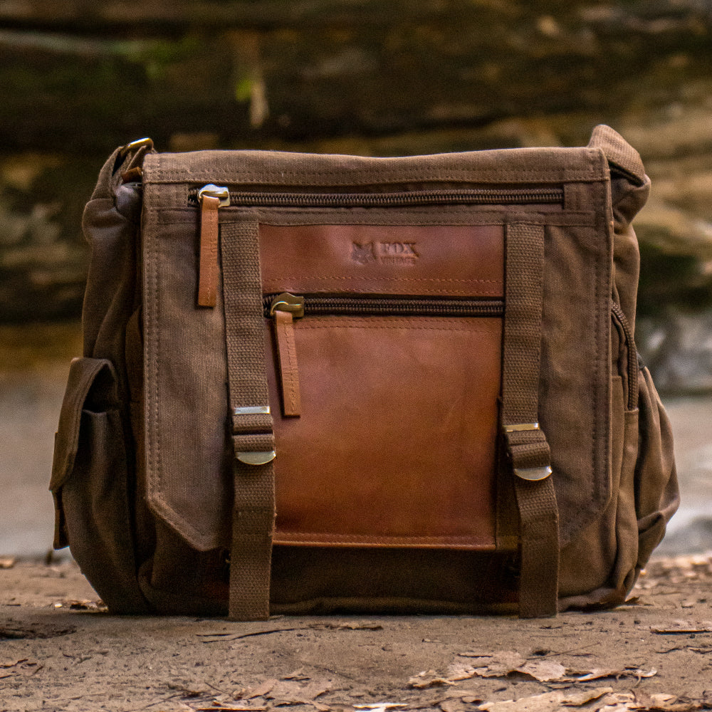 Premium Concealed Carry Messenger Bag for Men & Women - Stylish & Durable Crossbody Bag with Hidden Gun Pocket - Perfect for Travel, Work & Everyday Use
