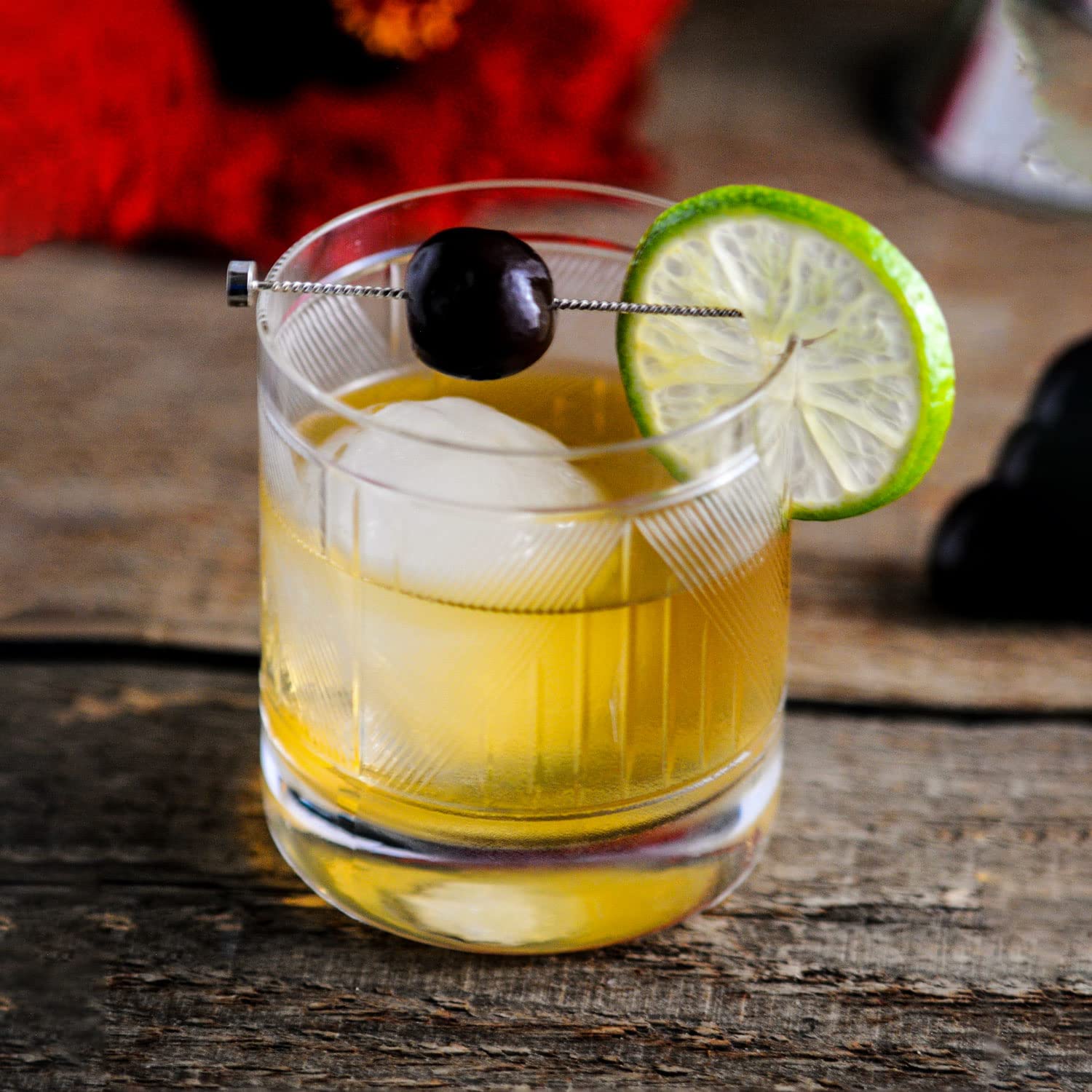 Premium Rolf Glass Bleecker Street Whiskey Tumbler Set - 11oz Lead-Free Crystal Clear On The Rocks Glasses - Diamond-Wheel Etched Design (Set of 4) - Perfect for Bourbon, Scotch & Cocktail Entertaining at Home Bar