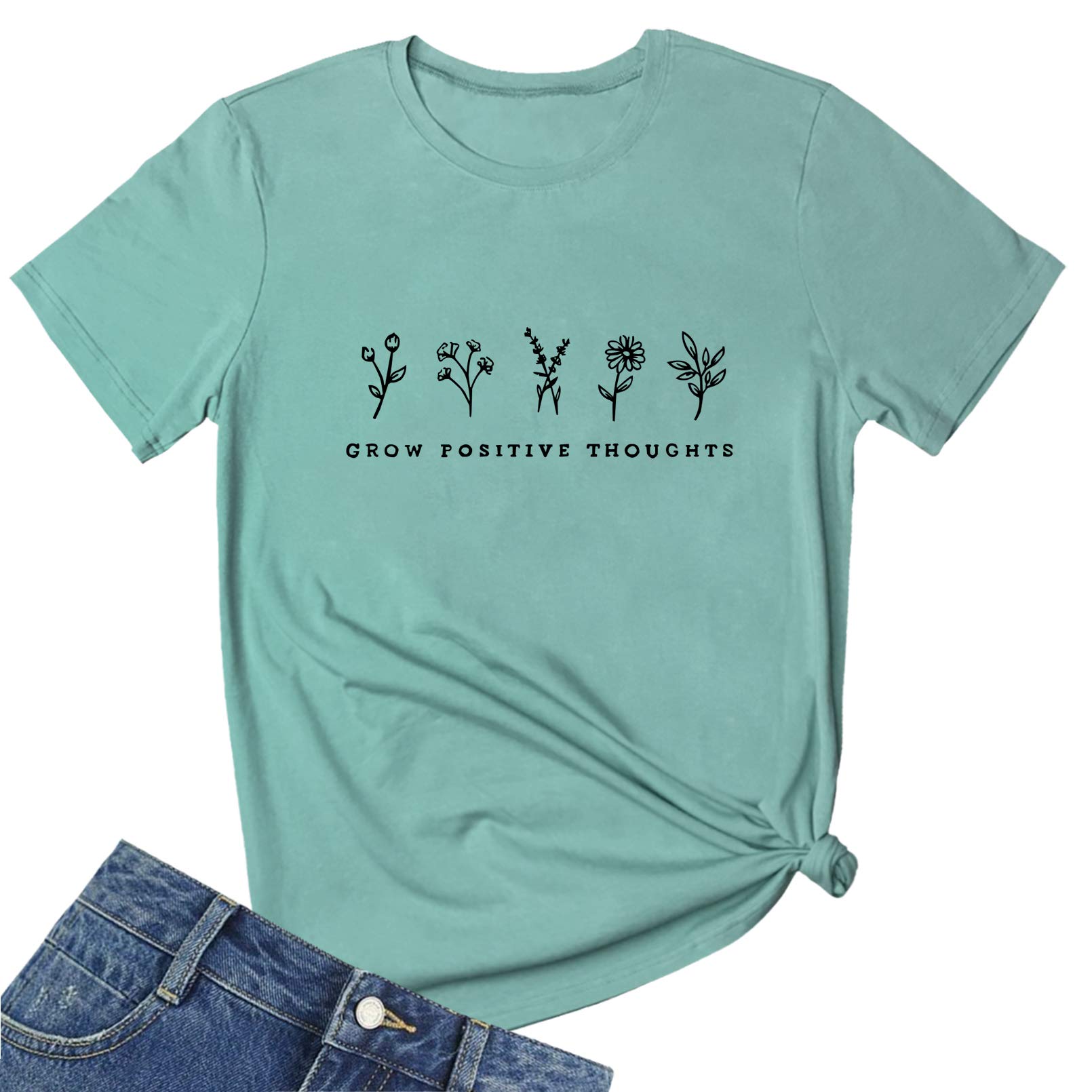 A Summer Adventure with BLACKMYTH Women's Cute Graphic T-Shirts