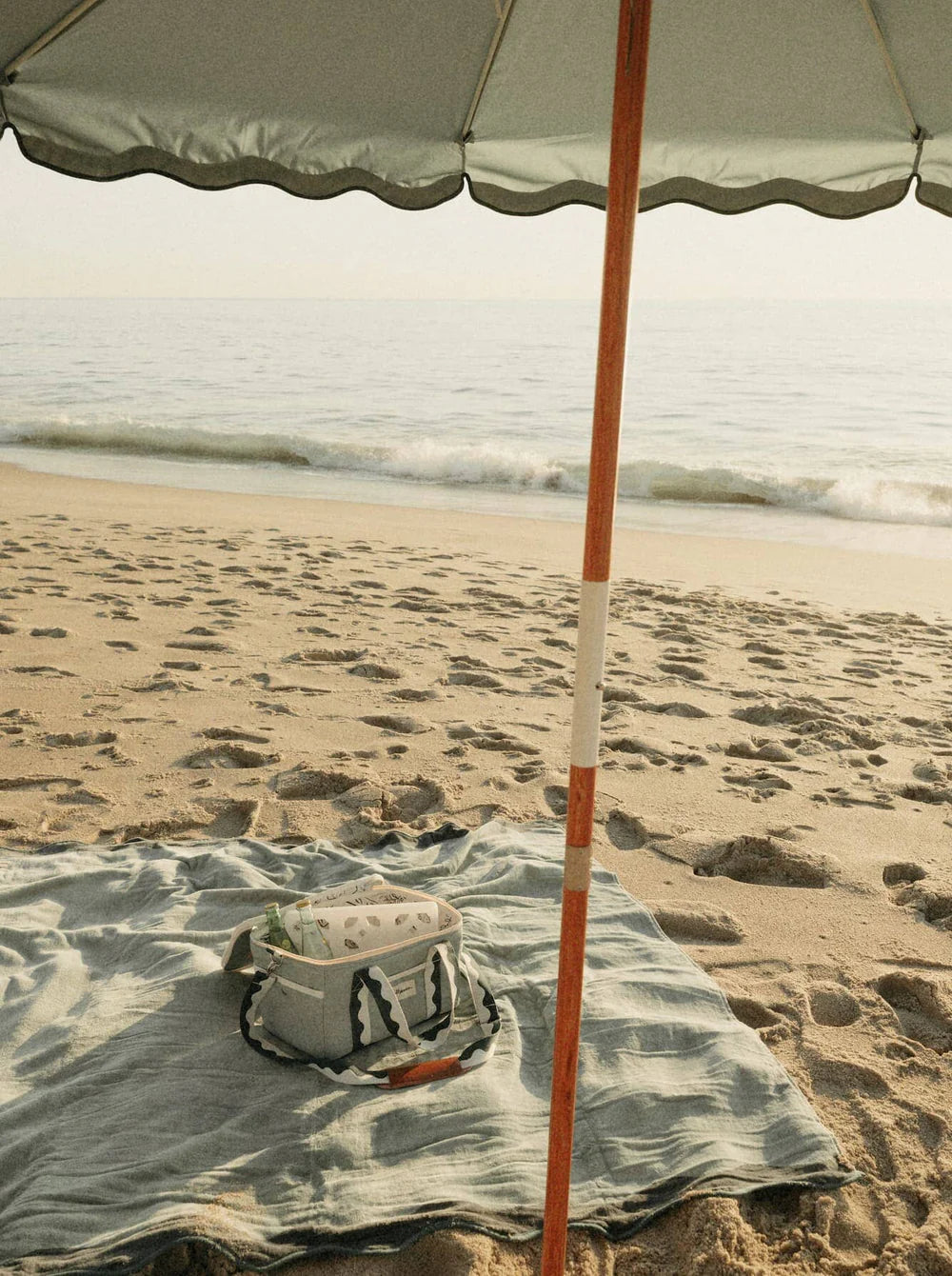 Premium Business & Pleasure Cooler - Insulated Rivie Green Outdoor Cooler for Camping, Picnics & Beach Parties