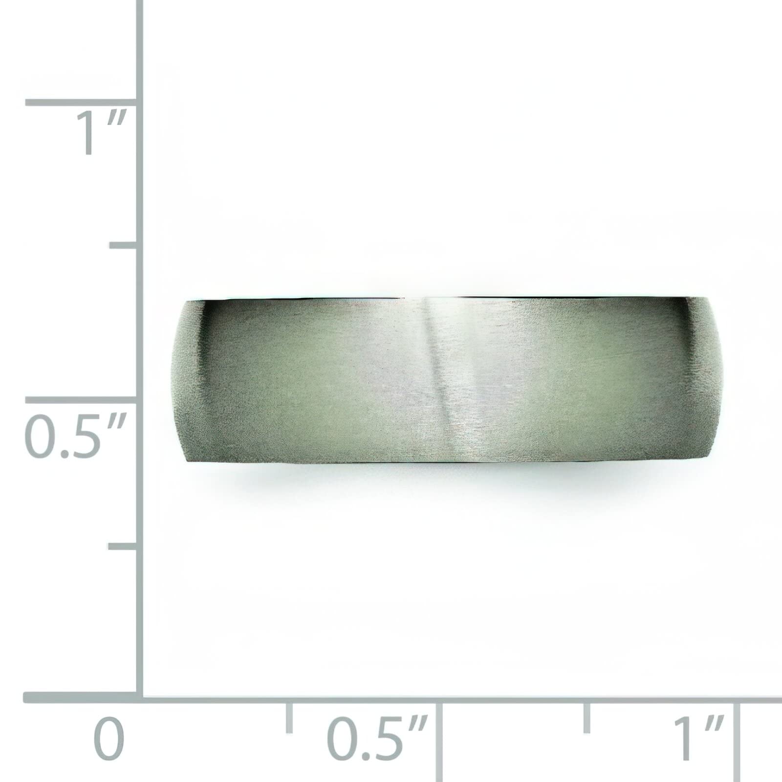 Titanium 7mm Brushed Men's Wedding Ring Band - Size 12 - Durable & Comfortable Wedding Band for Men - Perfect for Engagement, Wedding Ceremony & Anniversary Gifts