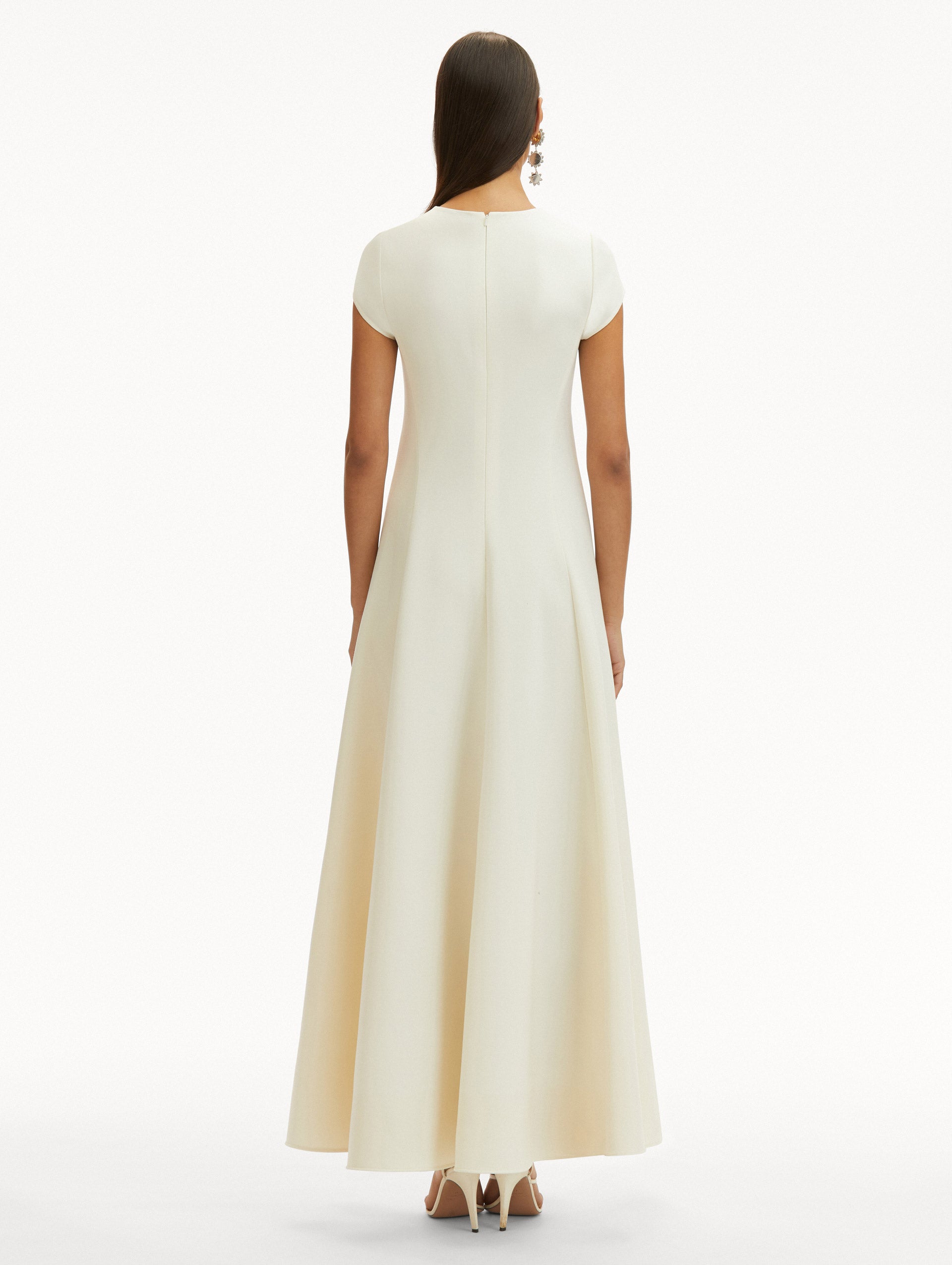 English Rose Cutout Dress - Elegant Floral Summer Dress for Women | Perfect for Garden Parties, Weddings & Date Nights