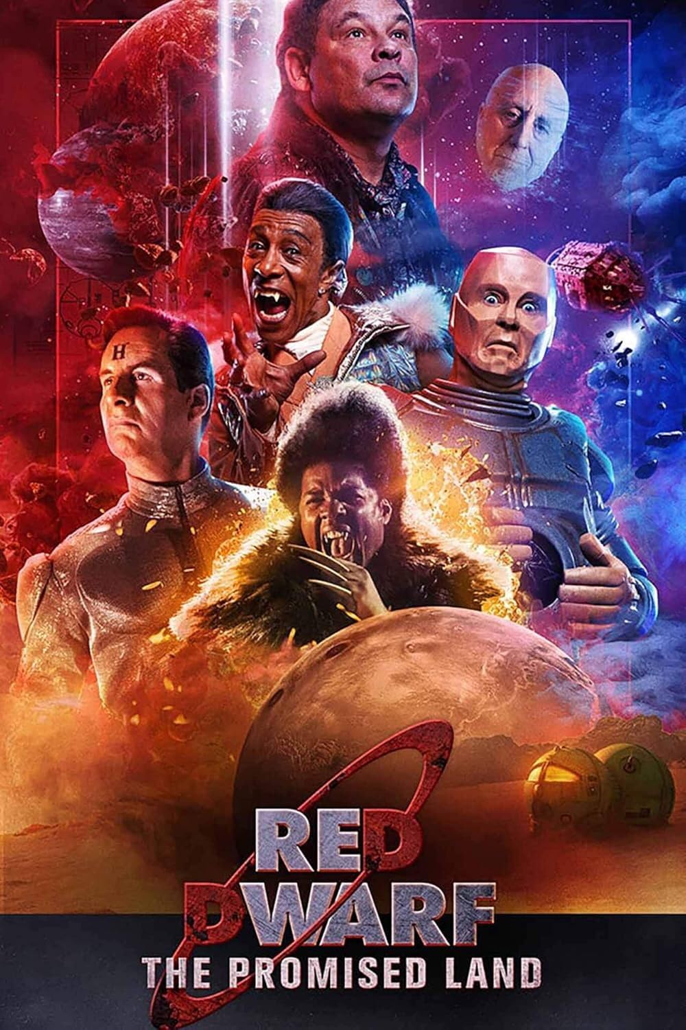 Red Dwarf: The Promised Land DVD - Complete Series | Sci-Fi Comedy TV Show | Perfect for Fans & Collectors | Enjoy at Home Movie Nights