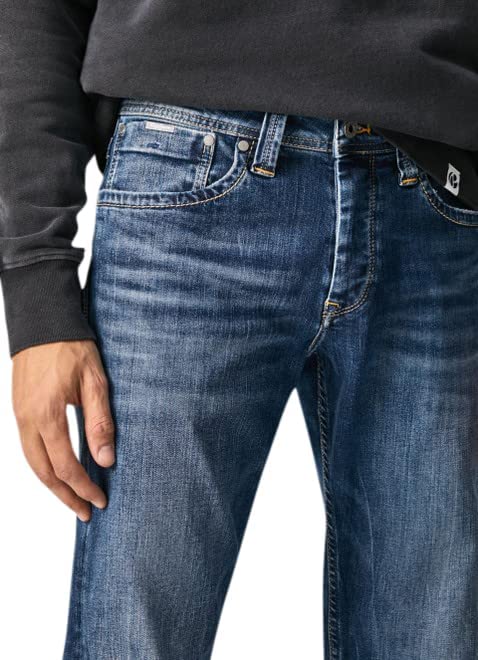 Pepe Jeans Hatch6 40 - Stylish Slim Fit Men's Jeans | Comfortable Denim Pants for Casual Wear | Perfect for Everyday Outfits, Dates & Weekend Looks