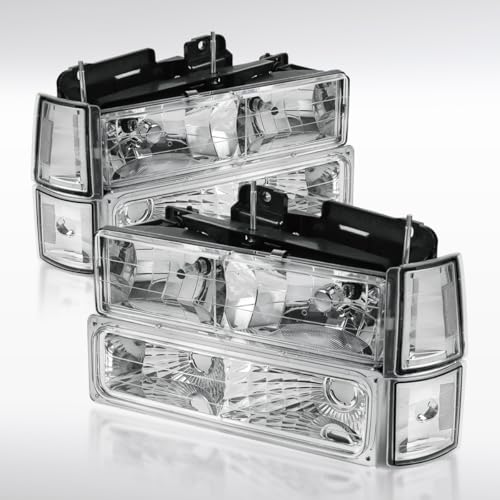 Chrome Housing Clear Lens