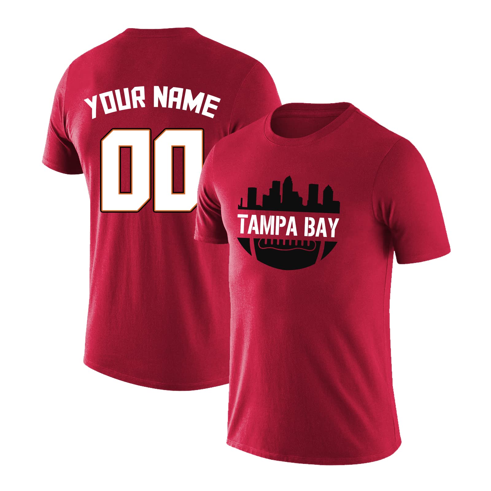 Custom Football Team Shirts for Men - Personalized Fan Gift