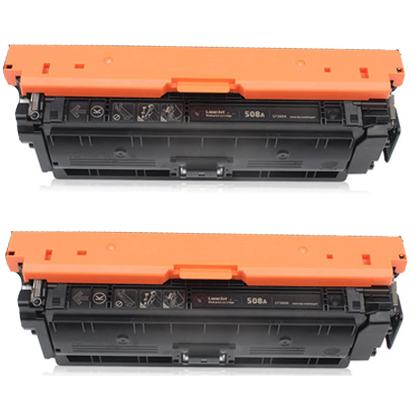 HP 508A Compatible Toner Cartridge Replacement (2-Pack Black) - Works with HP Color LaserJet M552 M553 Printers | High-Yield Printer Supplies for Office & School Efficiency | Perfect for Business Documents, Student Projects & Home Office Printing