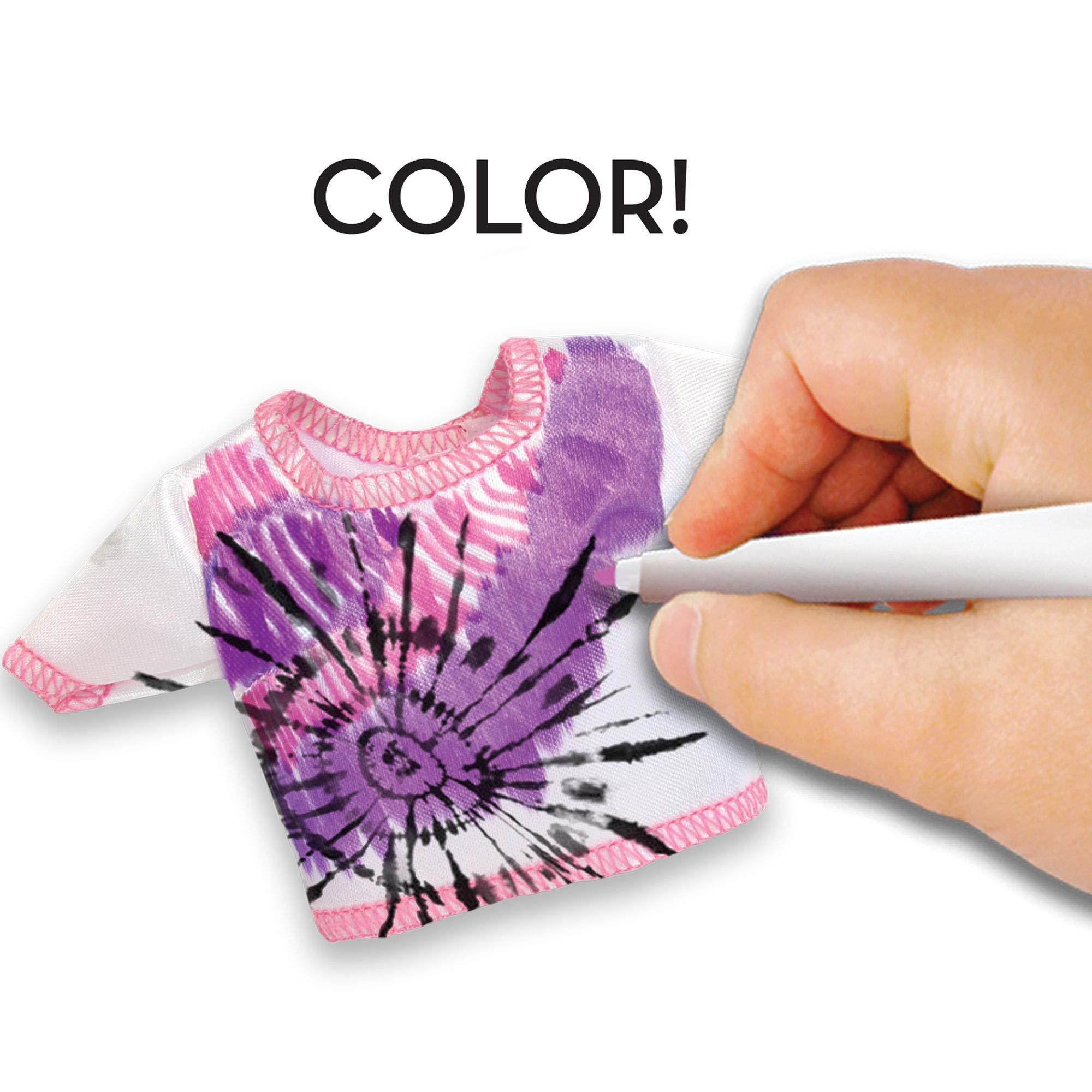Barbie Tie-Dye Fashion Designer Kit - DIY Creative Activity Set for Girls | Make Custom Tie-Dye Clothes & Accessories | Perfect for Birthday Gifts, Playdates & Fashion Design Fun