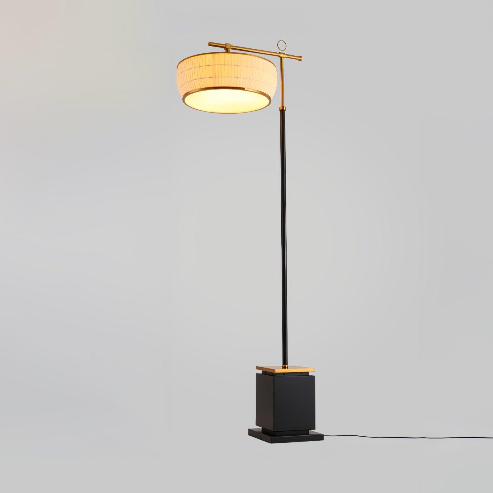 Hejun Fabric Floor Lamp - Modern Standing Lamp for Living Room, Bedroom, Office - Soft Ambient Lighting for Home Decor & Relaxation