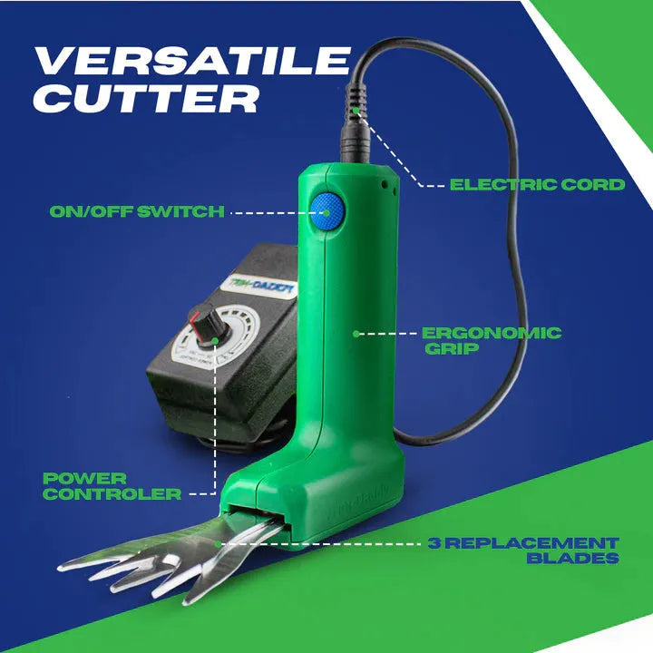 5th Gen Trim Daddy Variable Speed Cordless Hand Trimmer for Beard, Hair & Body Grooming - Perfect for Home, Travel & Gym Use