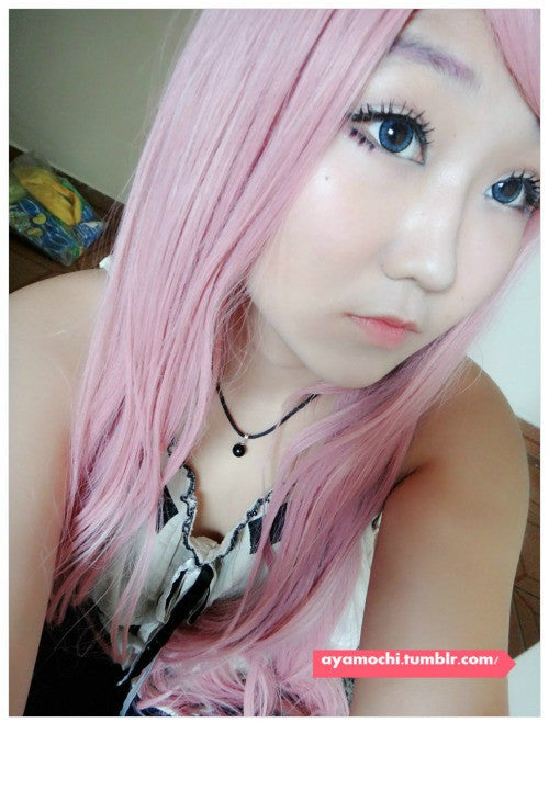 Ellen Panda PM Blue Colored Prescription Contact Lenses (2Pcs) - 6 Month Supply for Halloween, Cosplay & Costume Parties