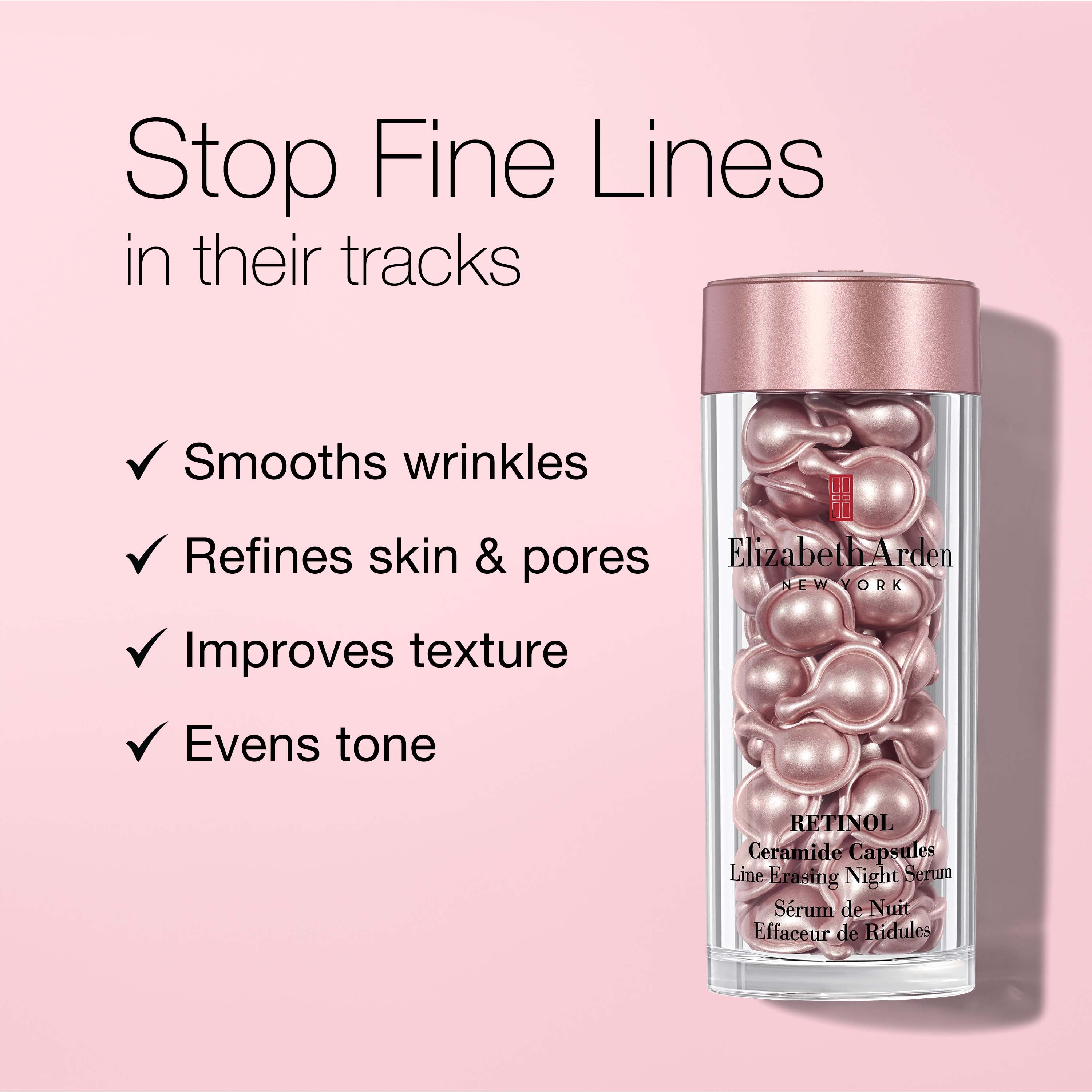 Retinol Ceramide Capsules Anti-Aging Night Serum for Wrinkles & Fine Lines | Deep Hydration & Skin Repair | Perfect for Nighttime Skincare Routine