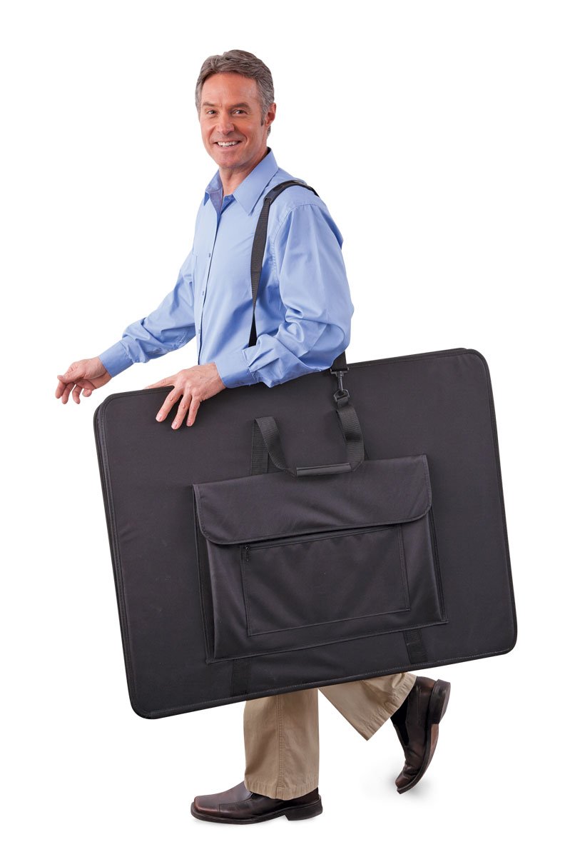 Trainers Warehouse Flip Chart Flat Bag - Ultimate Portable Chart Carrier for Trainers, Teachers & Speakers | All-in-One Organization Solution | Perfect for Workshops, Classrooms & Presentations