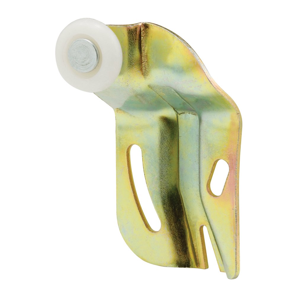Slide-Co 16224-B Closet Door Roller Replacement - 1/2 Inch Offset, 3/4 Inch Nylon Wheel (2-Pack) - Smooth Sliding for Bifold, Bypass & Sliding Closet Doors - DIY Home Improvement & Repair Solution