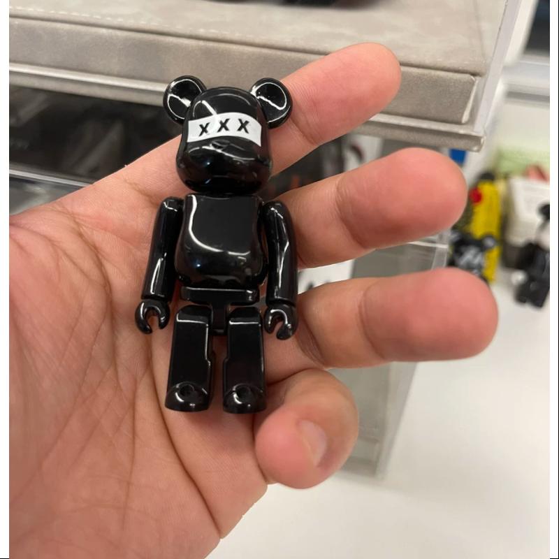 Bearbrick Series 36 SUPER Secret GOD SELECTION XXX Black 100% Collectible Art Toy - Limited Edition Designer Figure for Display & Investment | Perfect for Anime Fans, Collectors & Home Decor