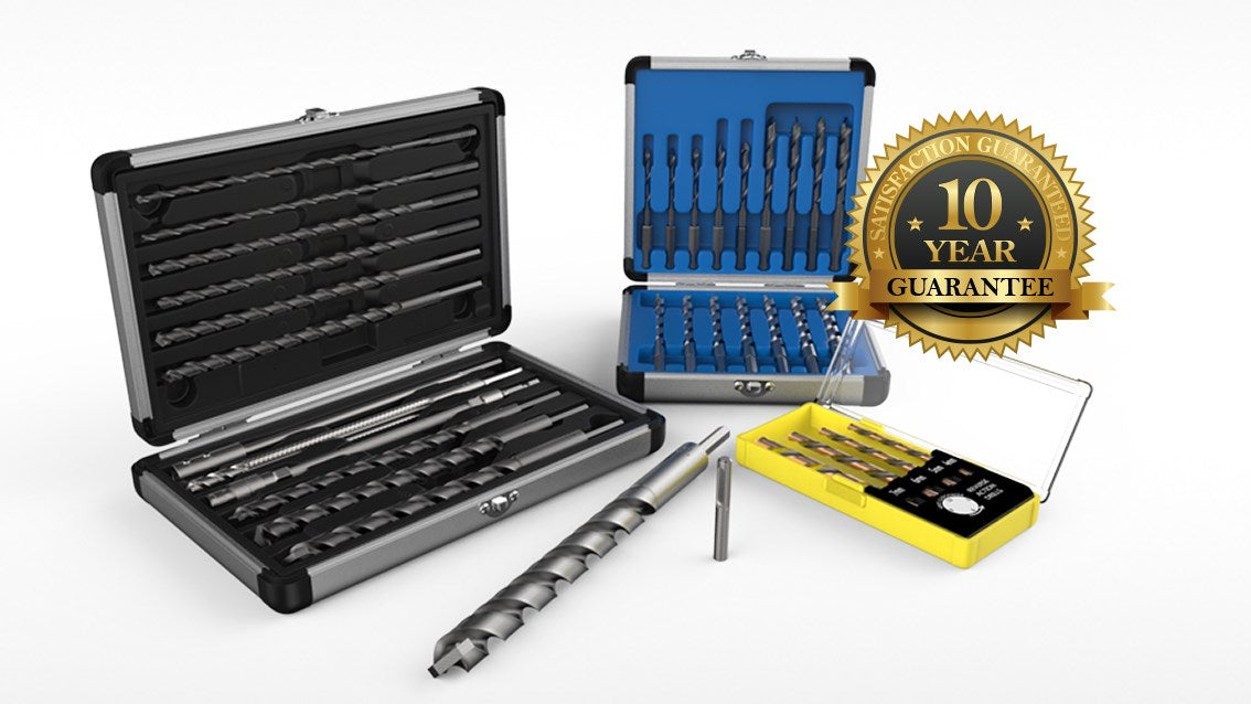 Does It All Pro Drill Bits Set - Buy One Get One Free - Perfect for DIY Projects, Home Repairs & Woodworking