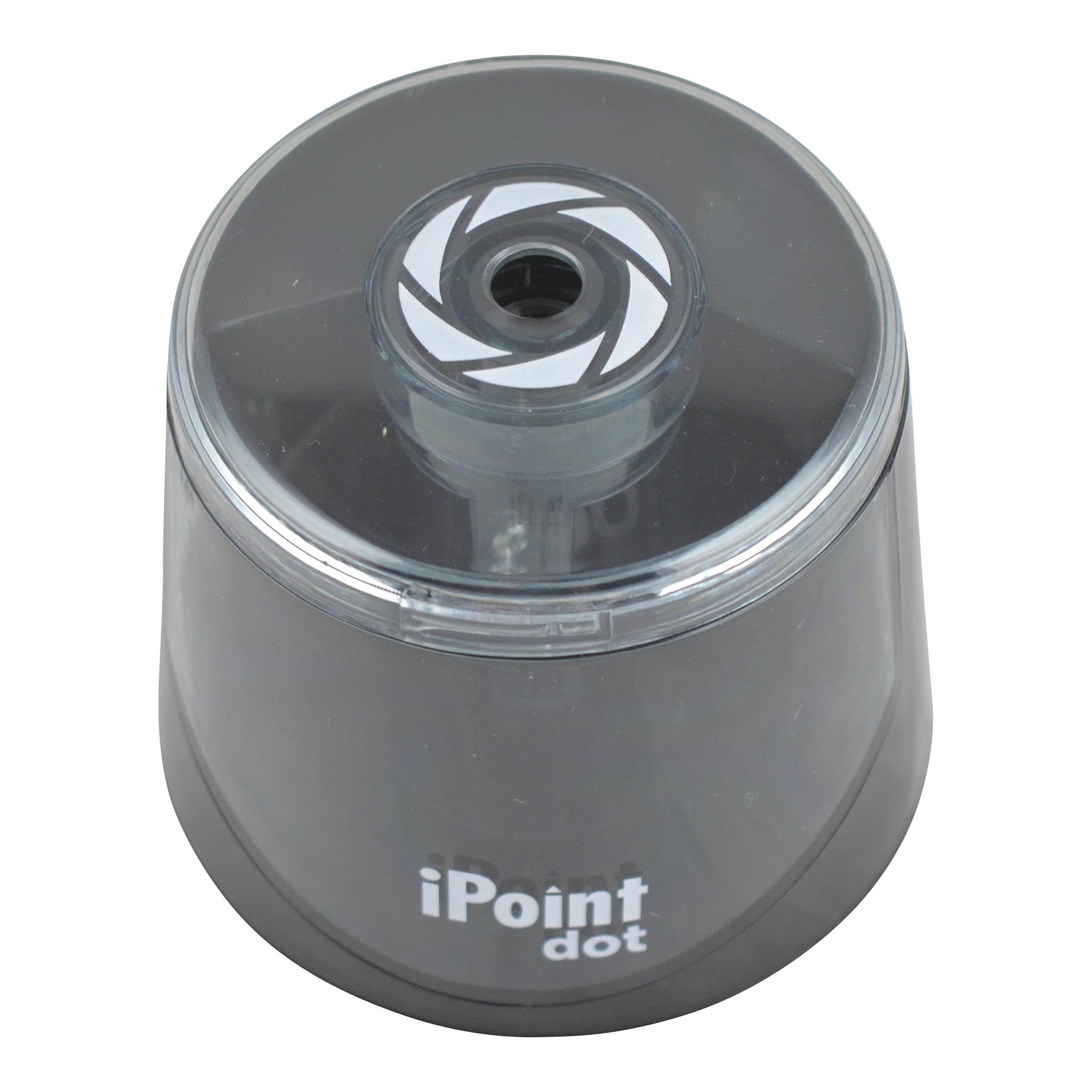 Westcott iPoint Dot Battery Pencil Sharpener - Portable Electric Sharpener for School, Office & Art Supplies (Model 17553) | Perfect for Classrooms, Homework & Crafting Projects