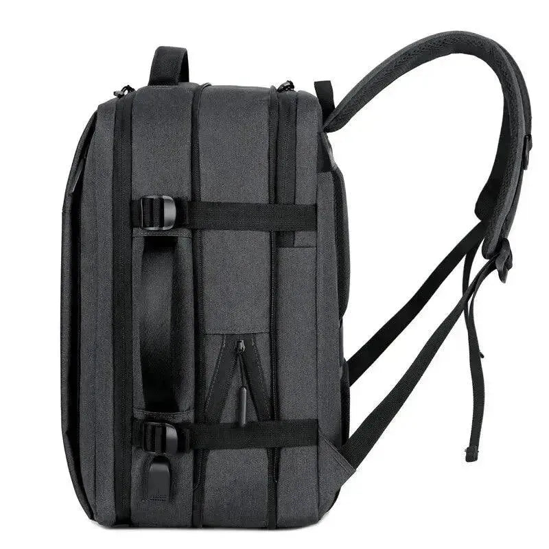 Classic USB Business Backpack for Men - Waterproof Laptop Backpack with Charging Port - Perfect for Office, Travel & Commuting