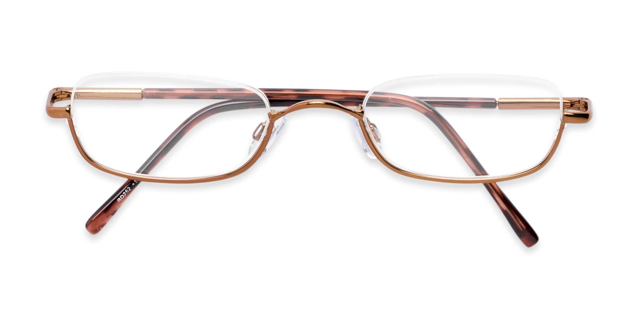 Premium Reading Glasses for Men & Women - Readers.com The Magnum Metal Rectangle Frame Readers (+1.00 to +4.00) | Ideal for Office Work, Reading Books & Computer Use