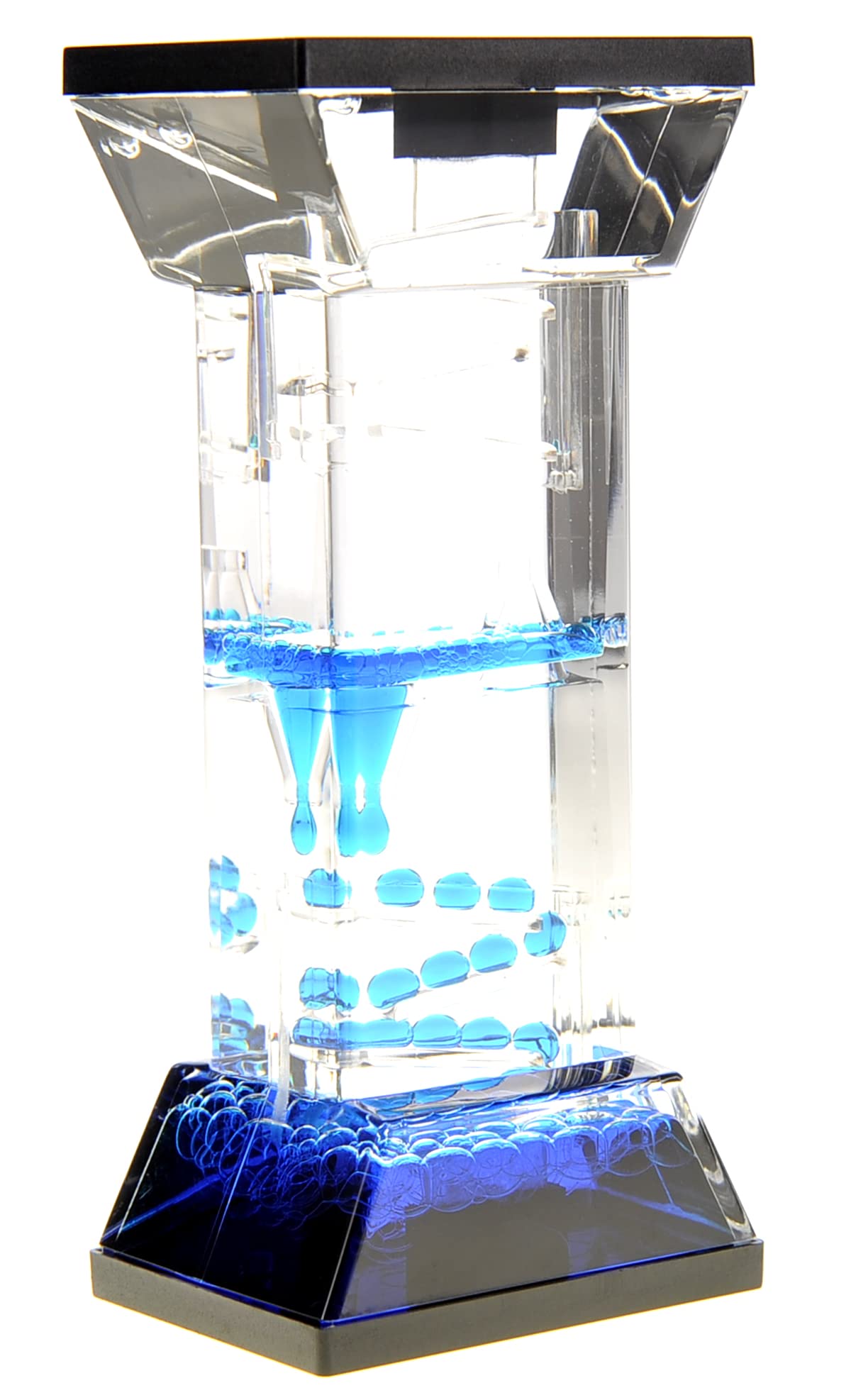 PowerTRC Liquid Motion Bubbler Sensory Toy - ADHD & Anxiety Relief Fidget Toy for Kids & Adults | Calming Desk Decor with Swirling Water Bubbles | Perfect for Stress Relief, Autism Therapy & Office Relaxation